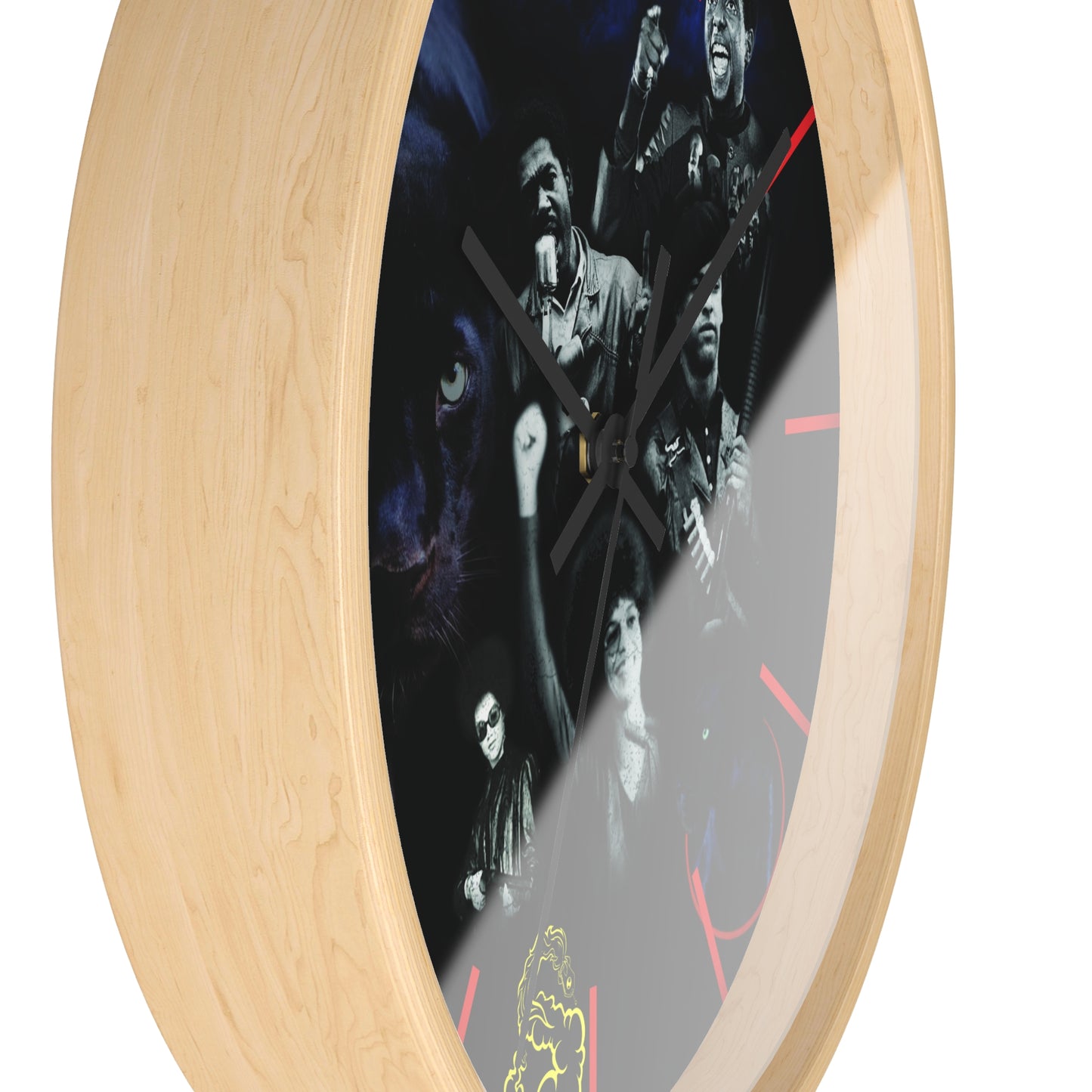 All Power To The People Wall clock