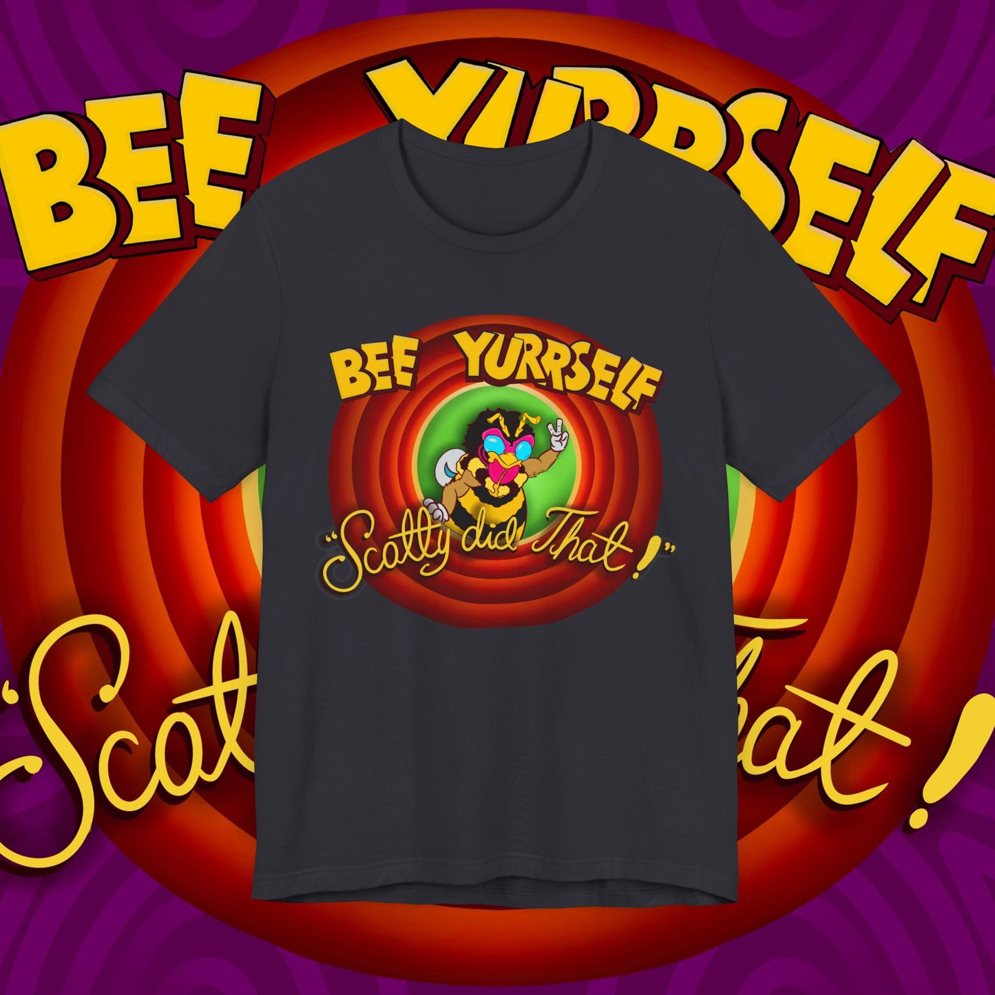 "Bee Looney Tuney" Unisex Short Sleeve Tee