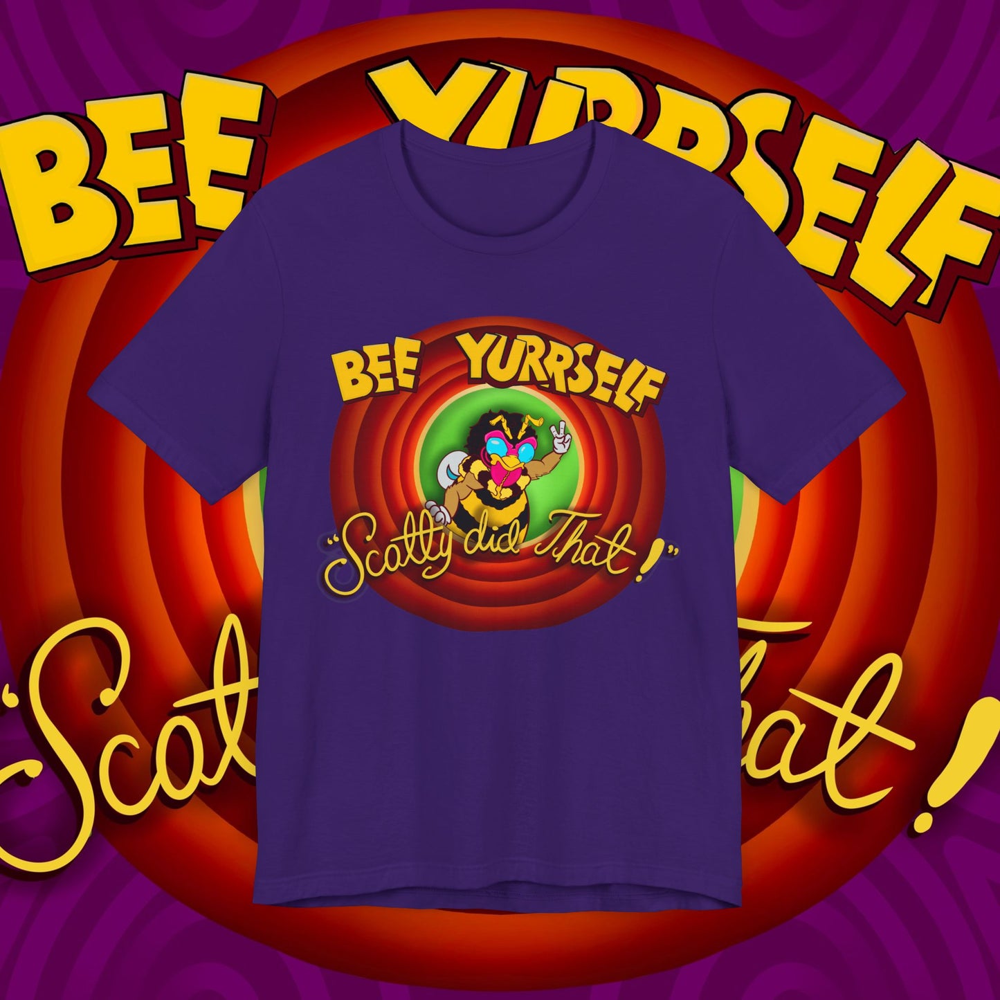 "Bee Looney Tuney" Unisex Short Sleeve Tee