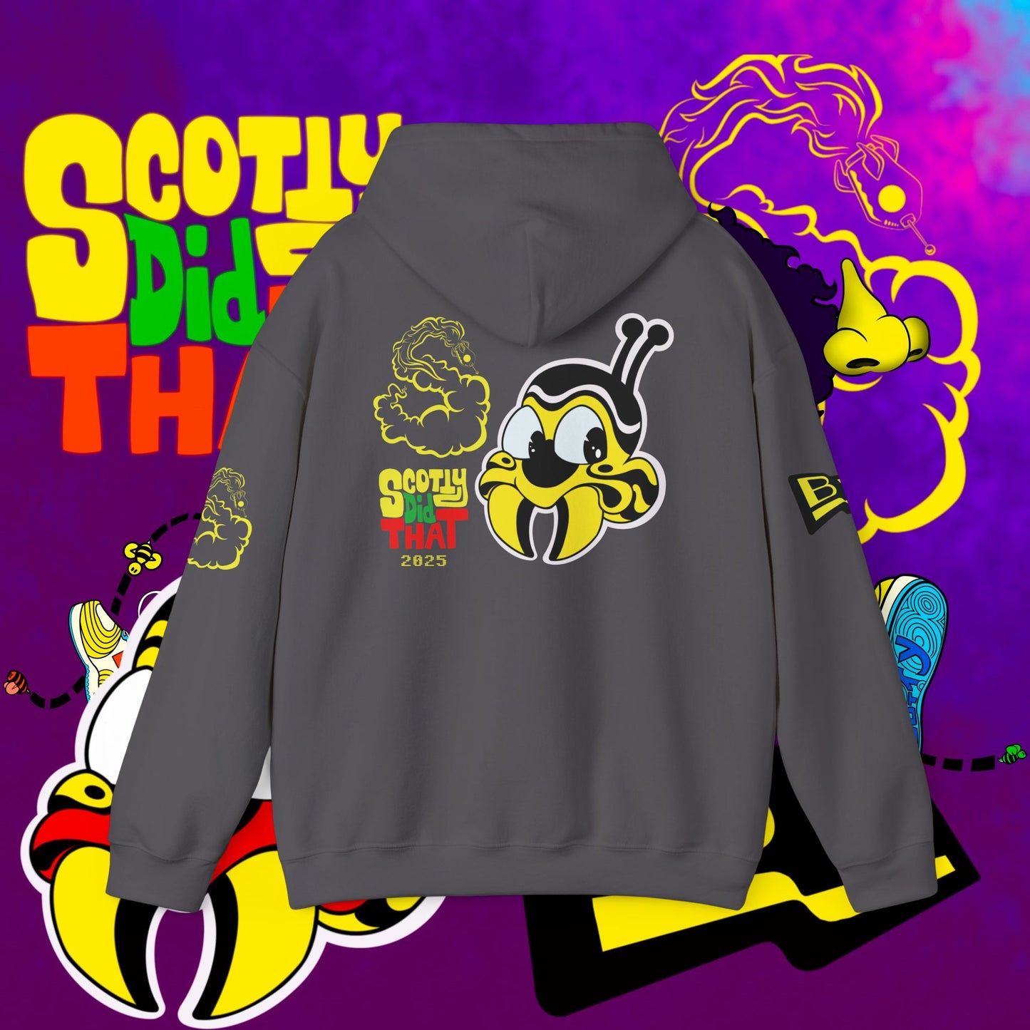 Overcome Yurr Obstacles "Jumpman" Hooded Sweatshirt