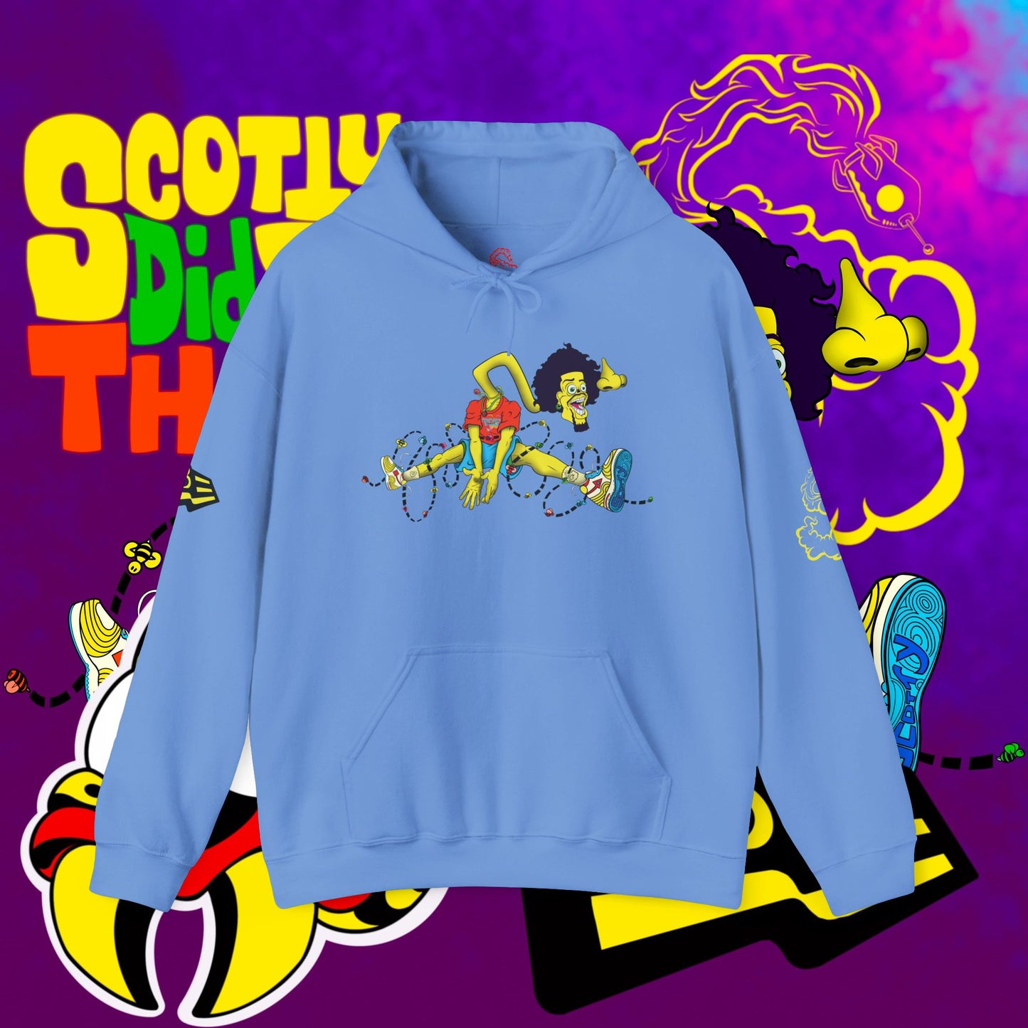 Overcome Yurr Obstacles "Jumpman" Hooded Sweatshirt