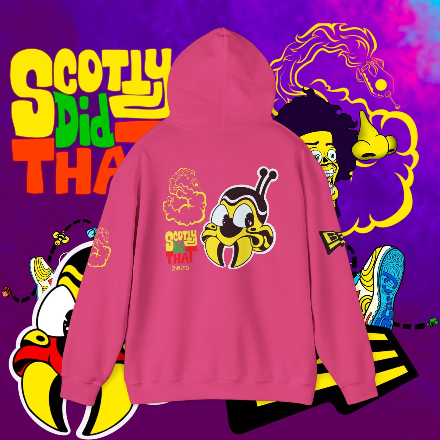 Overcome Yurr Obstacles "Jumpman" Hooded Sweatshirt