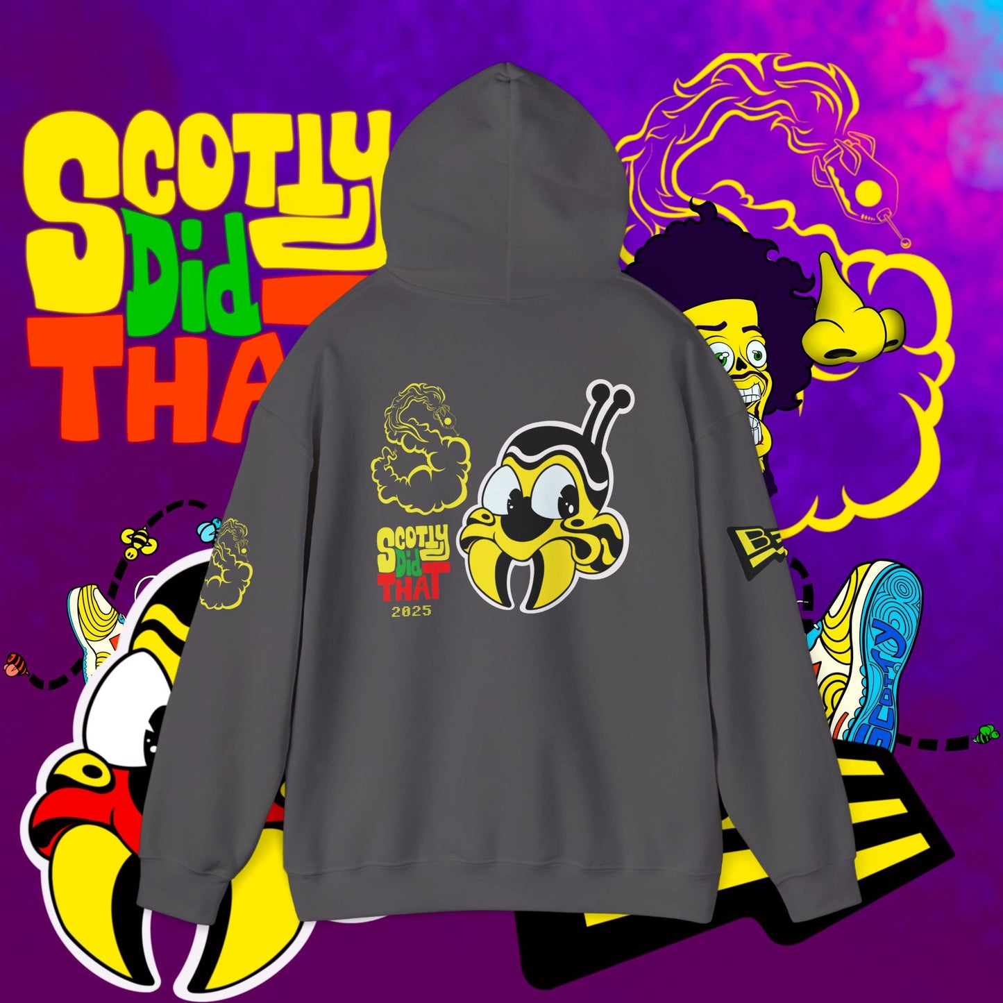 Overcome Yurr Obstacles "Jumpman" Hooded Sweatshirt