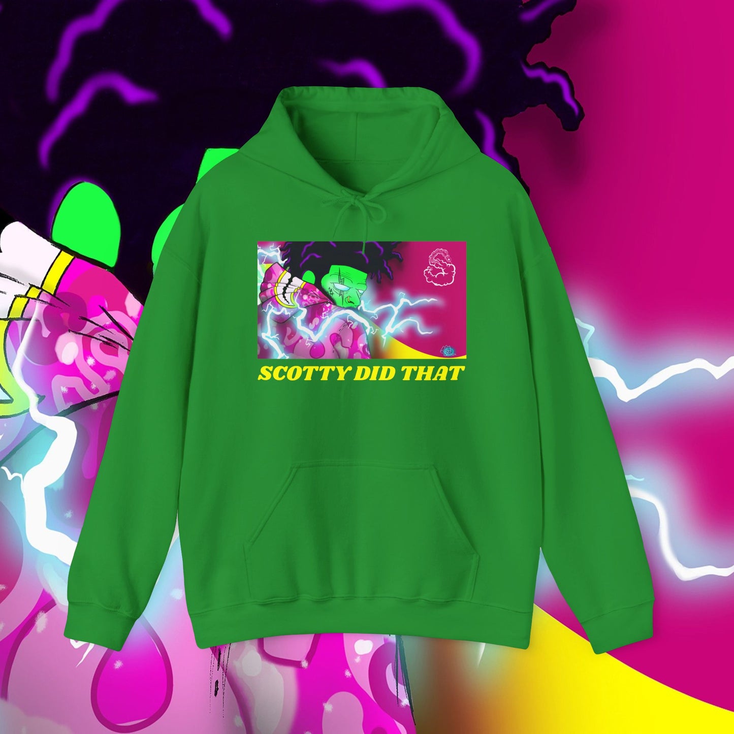 Static Scotty (Heavy) Hooded Sweatshirt