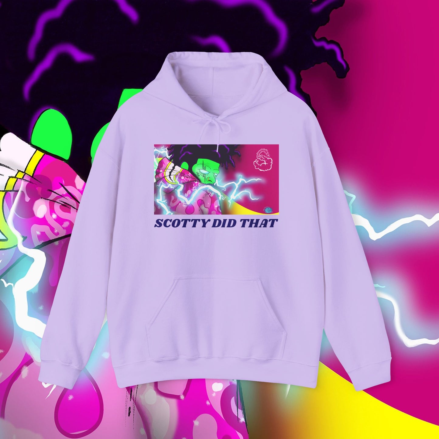 Static Scotty (Heavy) Hooded Sweatshirt
