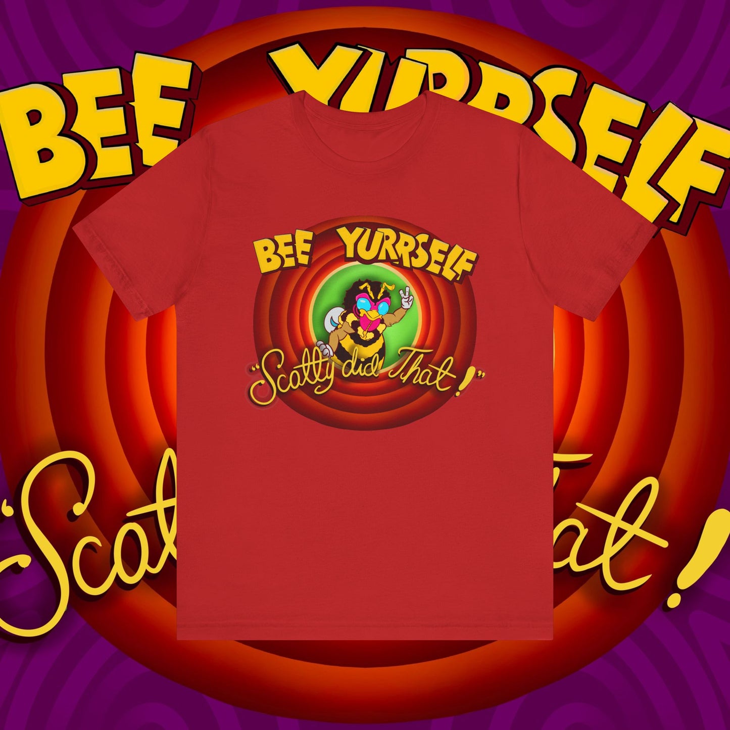 "Bee Looney Tuney" Unisex Short Sleeve Tee