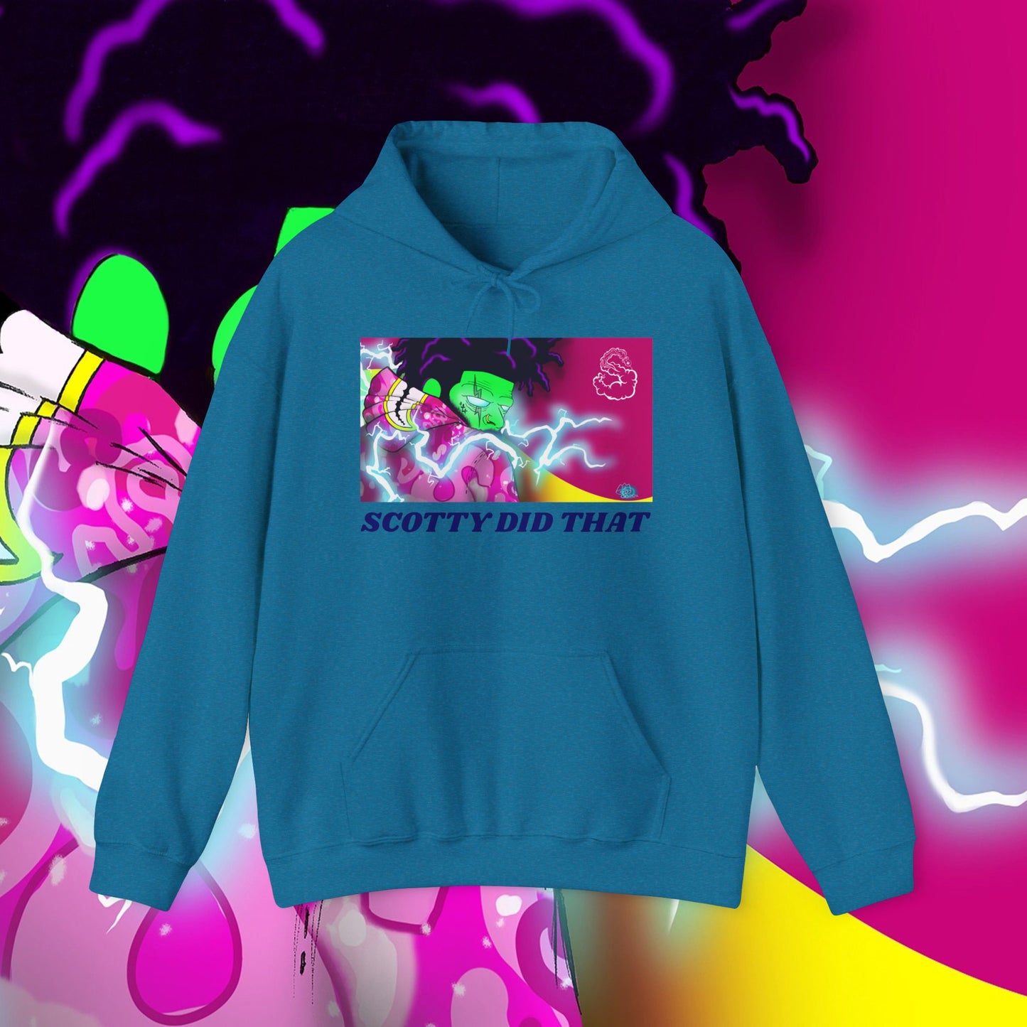 Static Scotty (Heavy) Hooded Sweatshirt