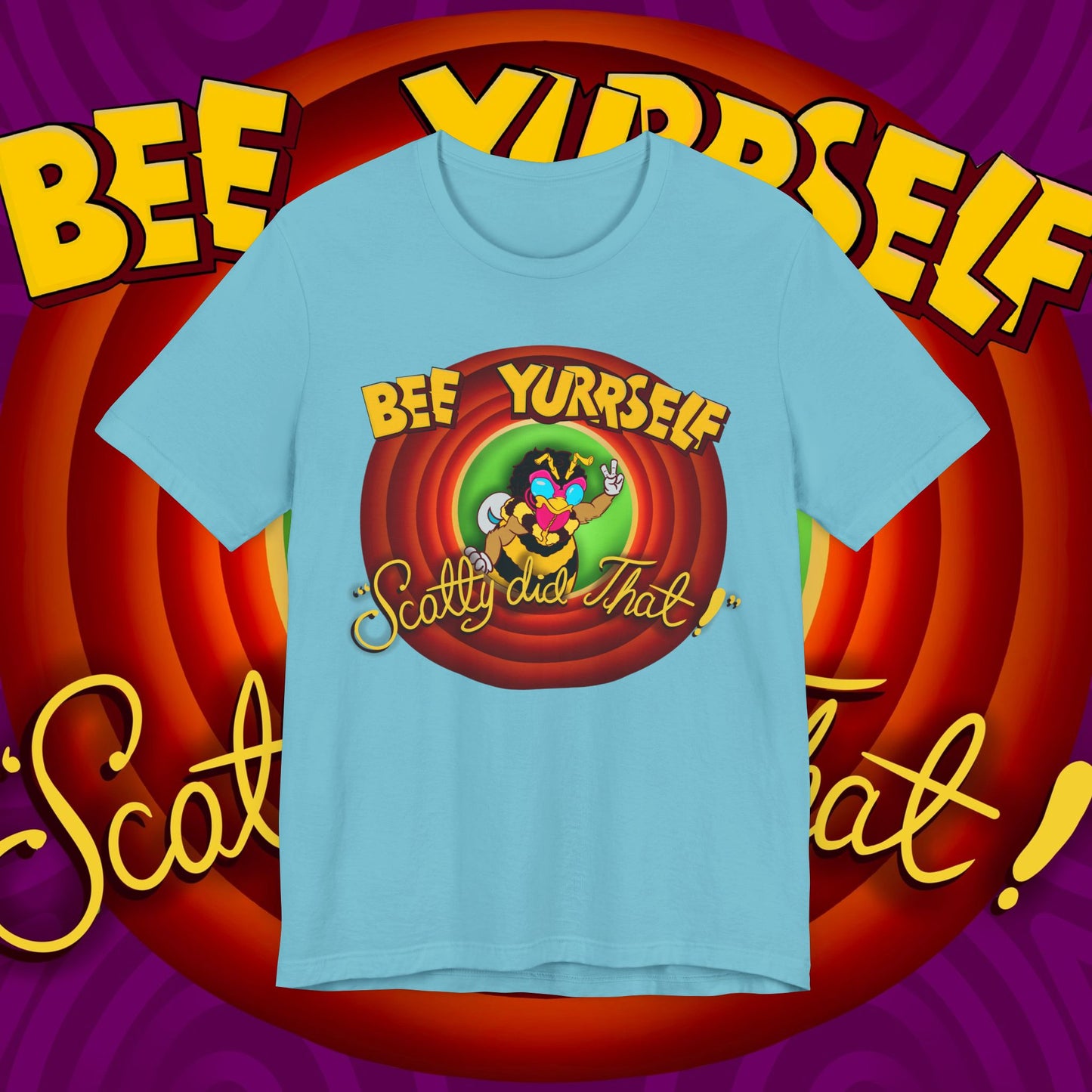 "Bee Looney Tuney" Unisex Short Sleeve Tee