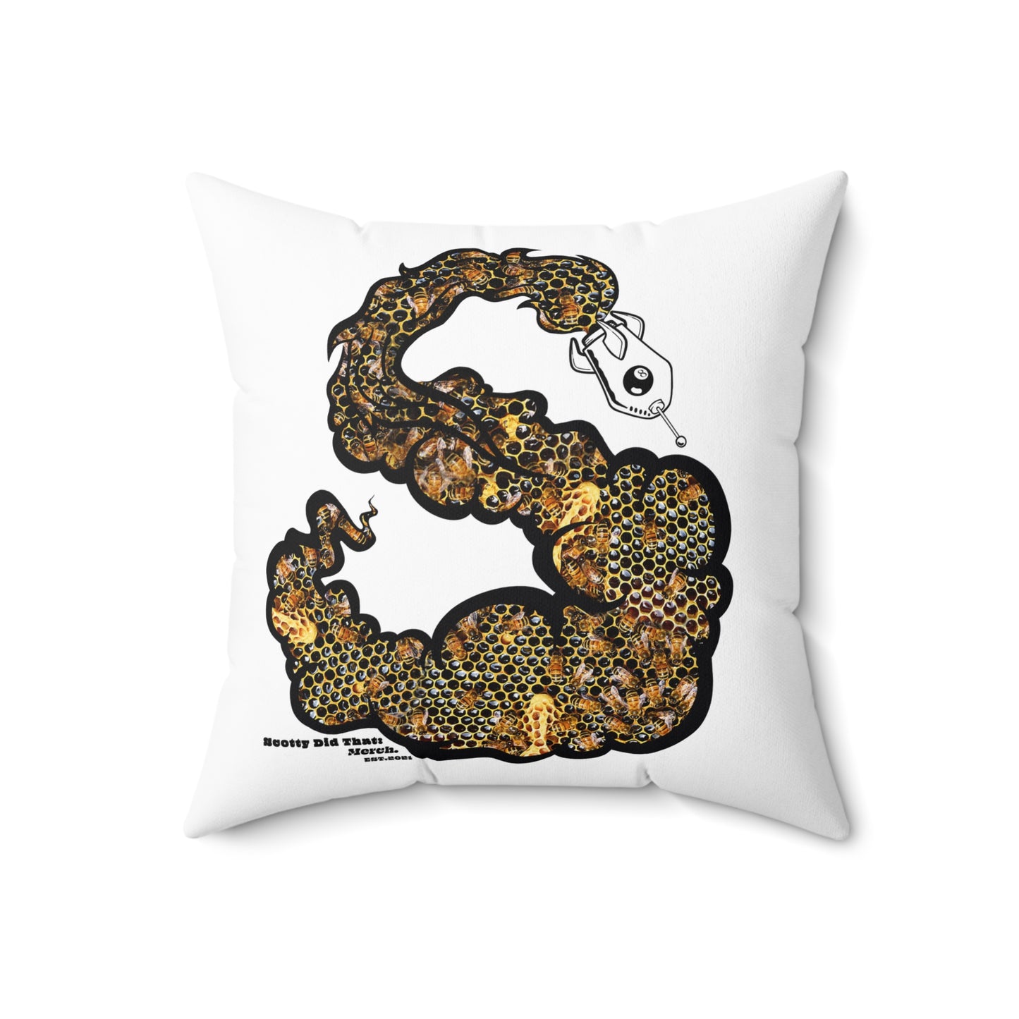 Faux Suede Square Pillow
