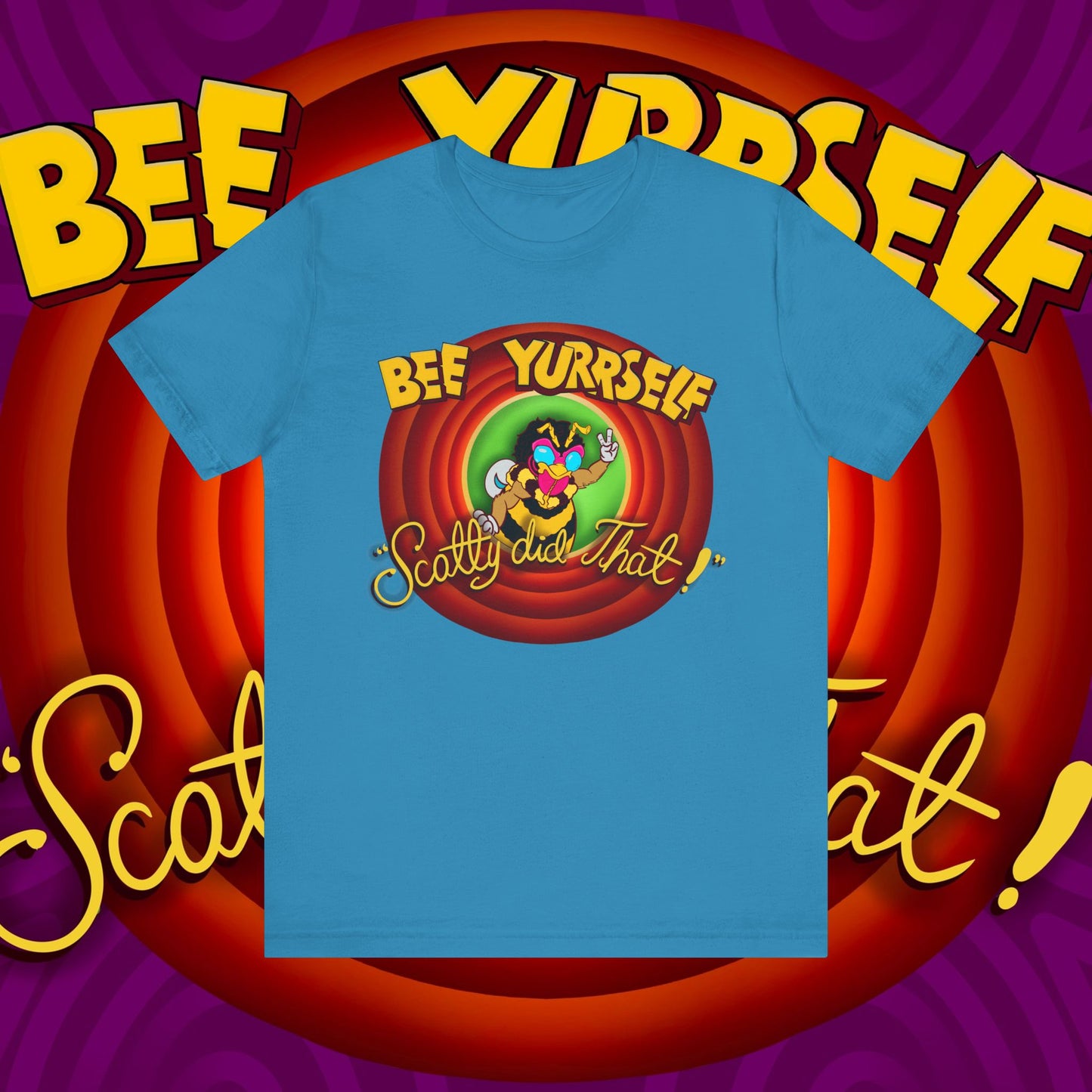 "Bee Looney Tuney" Unisex Short Sleeve Tee