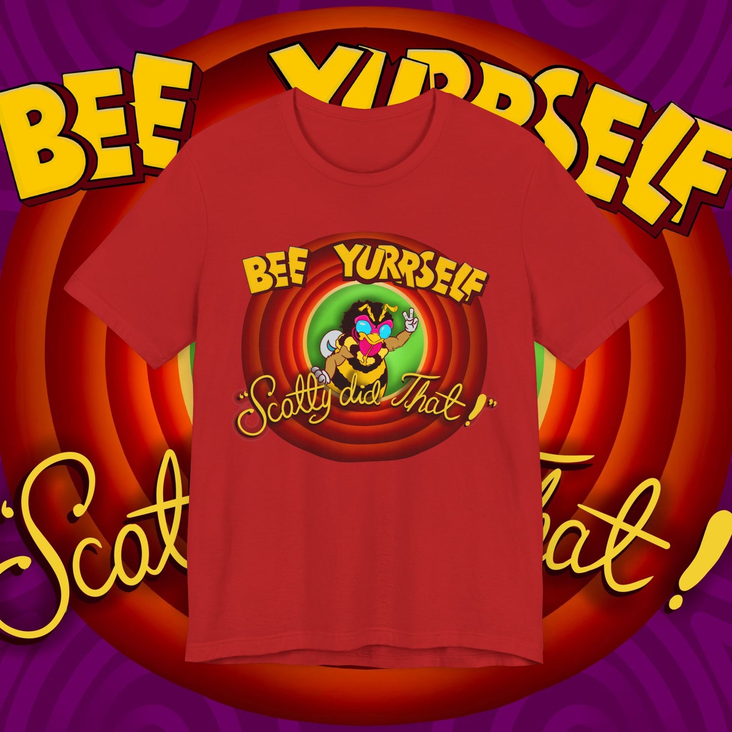 "Bee Looney Tuney" Unisex Short Sleeve Tee