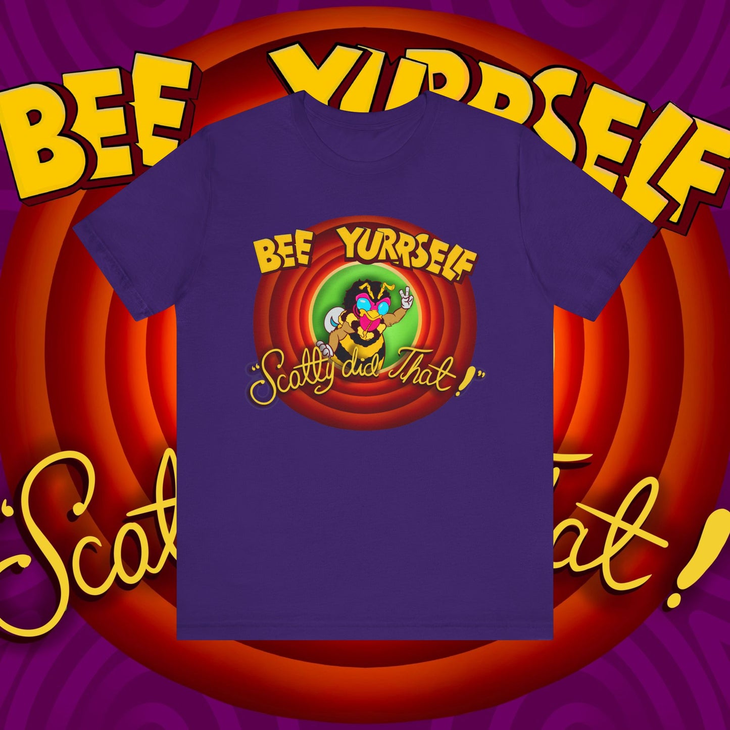 "Bee Looney Tuney" Unisex Short Sleeve Tee