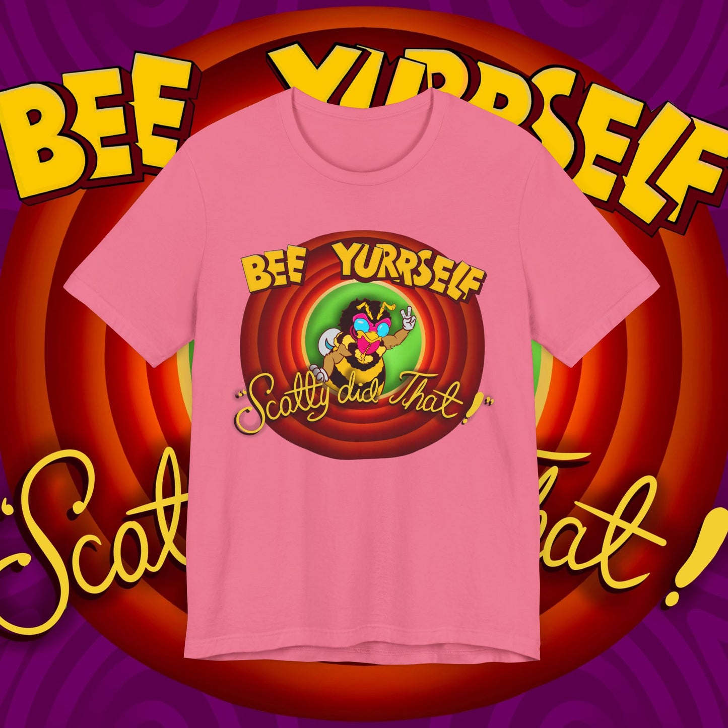 "Bee Looney Tuney" Unisex Short Sleeve Tee