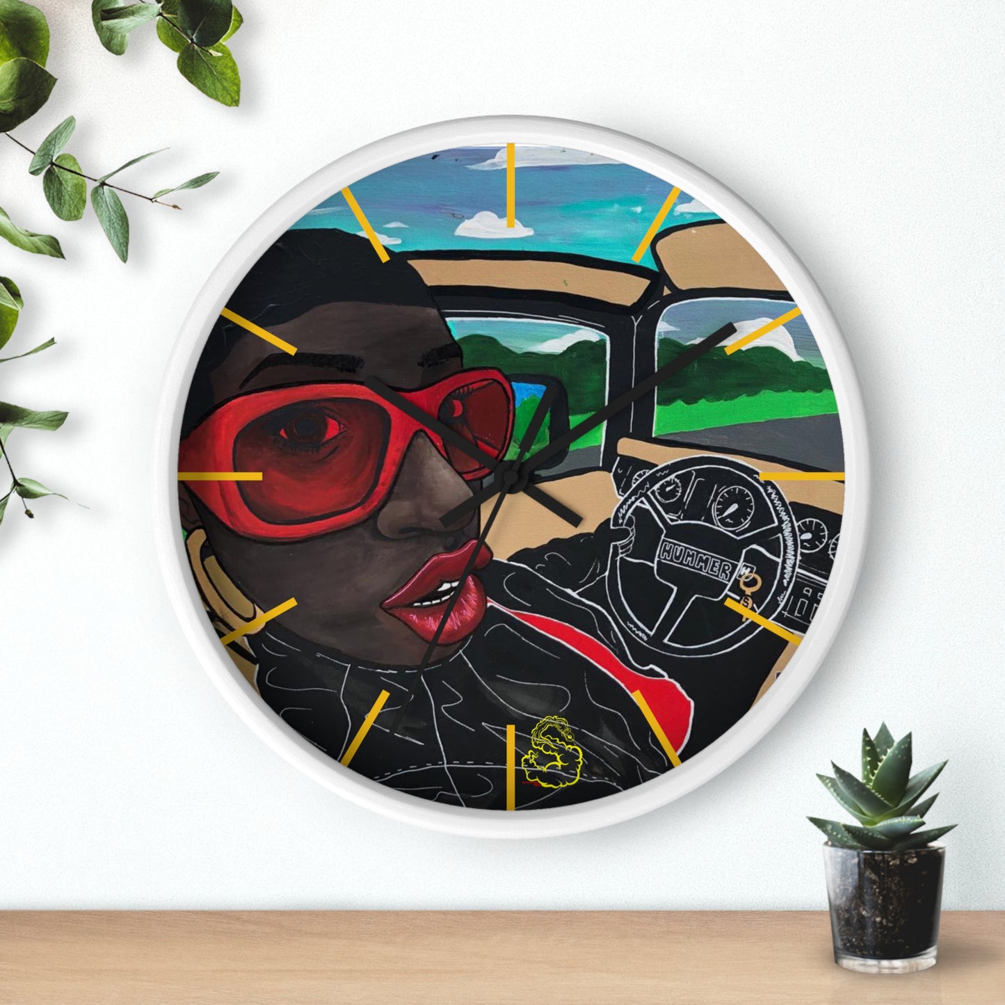 Beep Beep! Missy E. Wall Clock