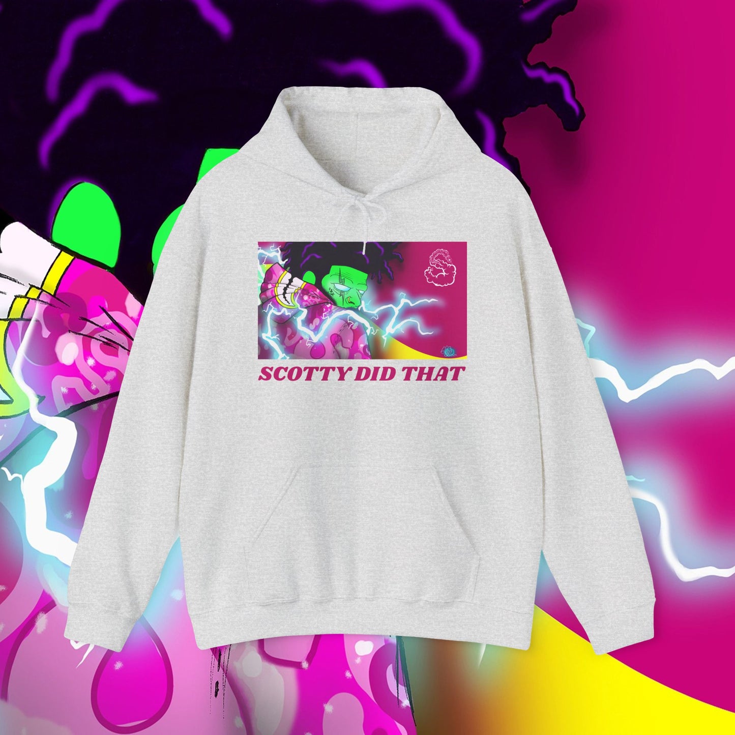 Static Scotty (Heavy) Hooded Sweatshirt