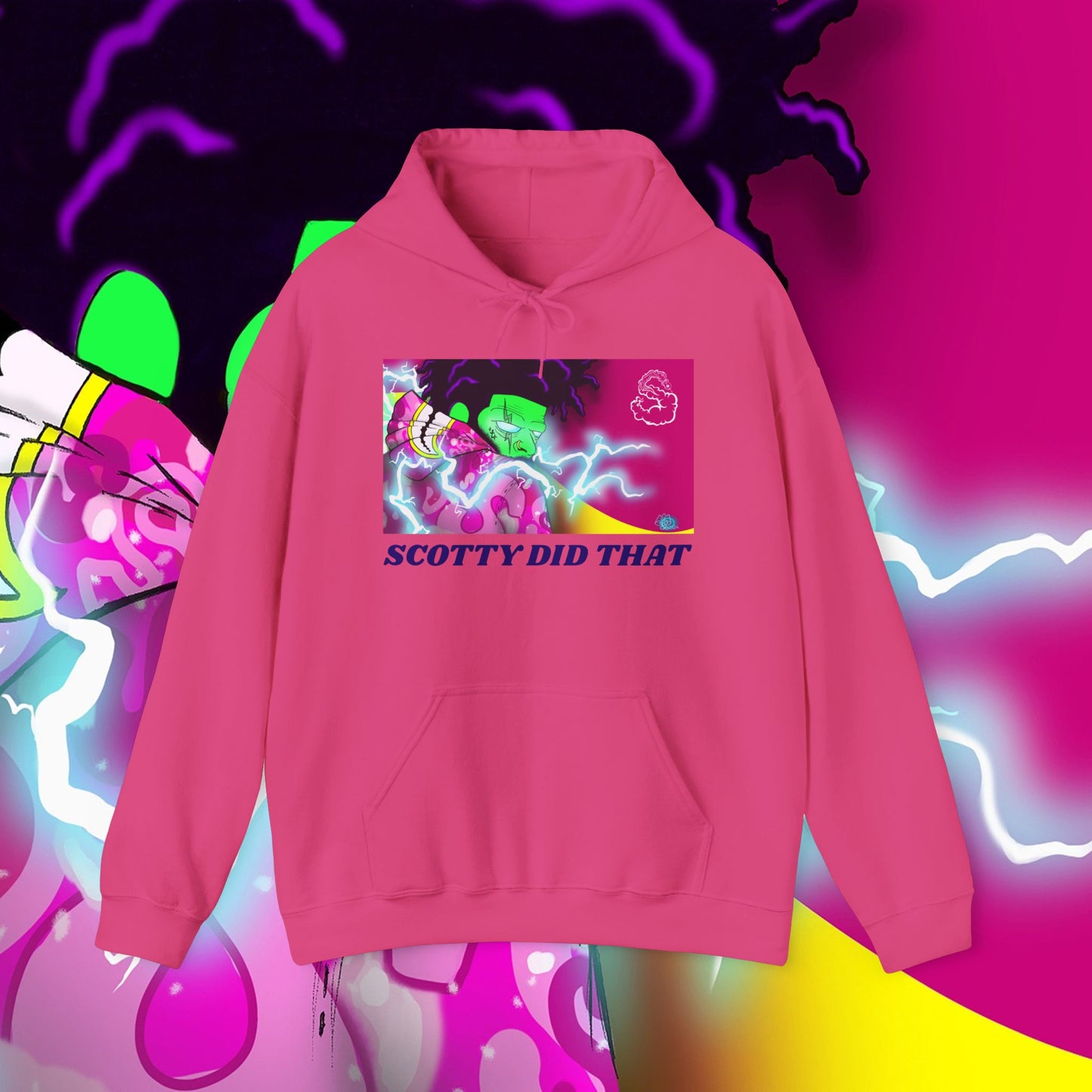 Static Scotty (Heavy) Hooded Sweatshirt