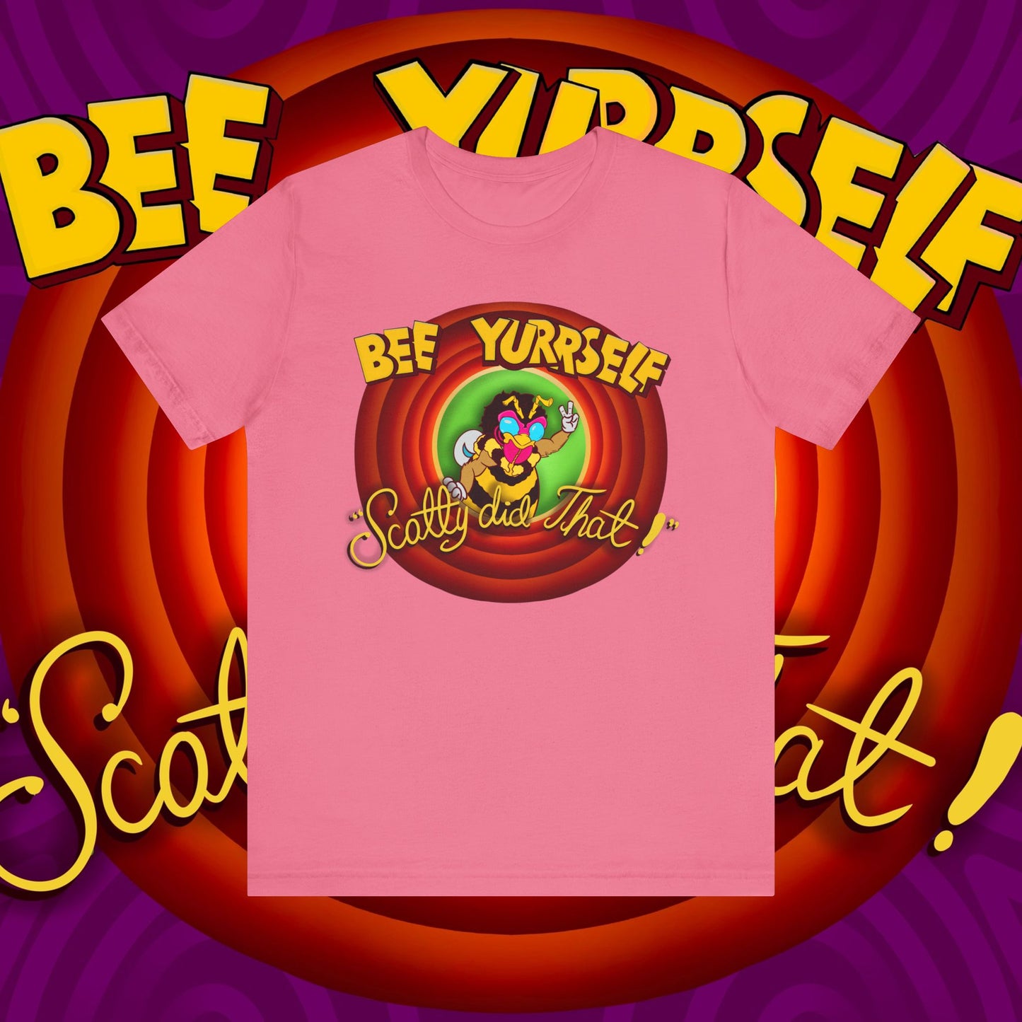 "Bee Looney Tuney" Unisex Short Sleeve Tee