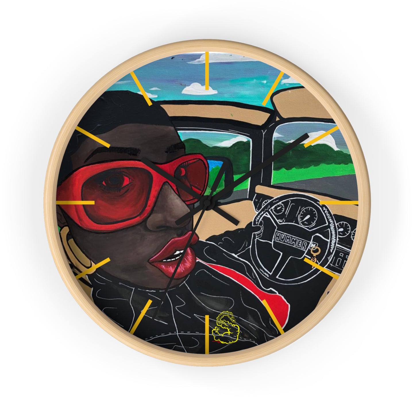 Beep Beep! Missy E. Wall Clock