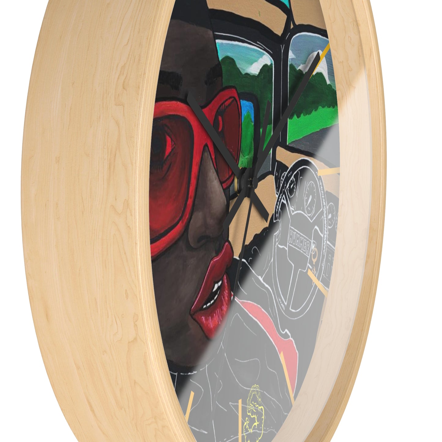 Beep Beep! Missy E. Wall Clock
