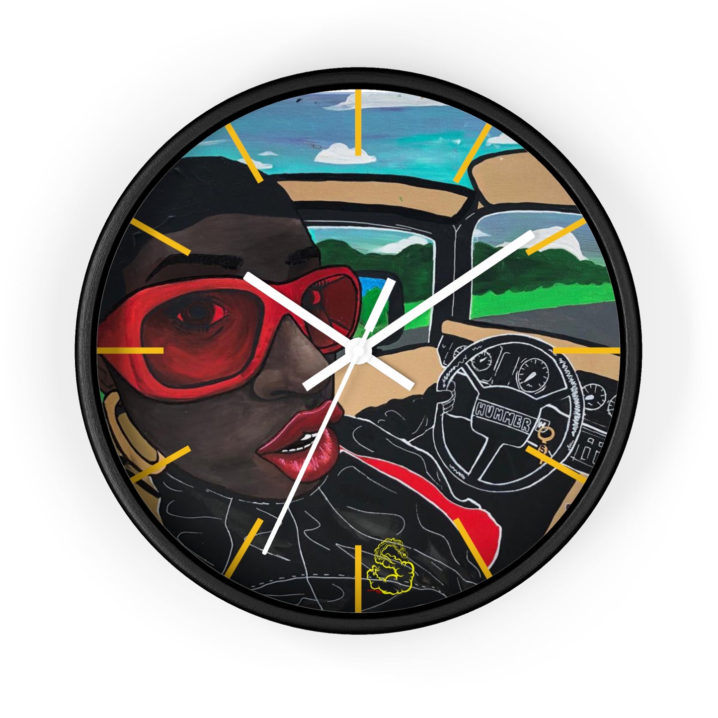 Beep Beep! Missy E. Wall Clock