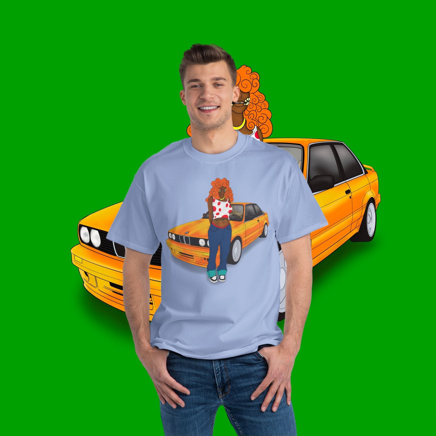 The Chick with the Beamer Tee