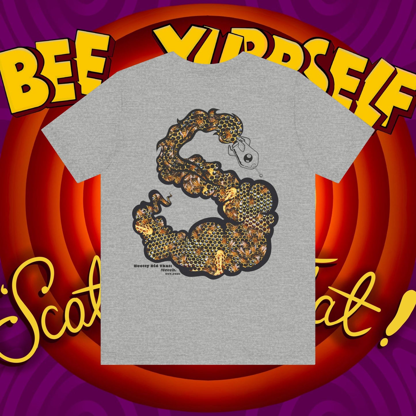 "Bee Looney Tuney" Unisex Short Sleeve Tee