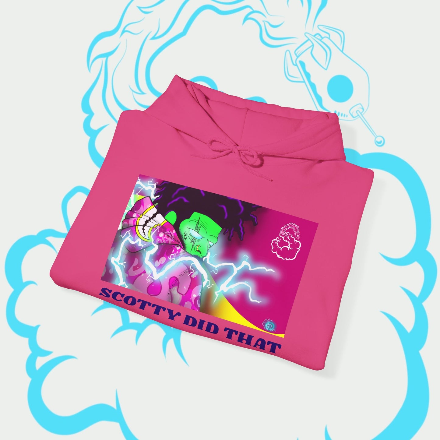 Static Scotty (Heavy) Hooded Sweatshirt