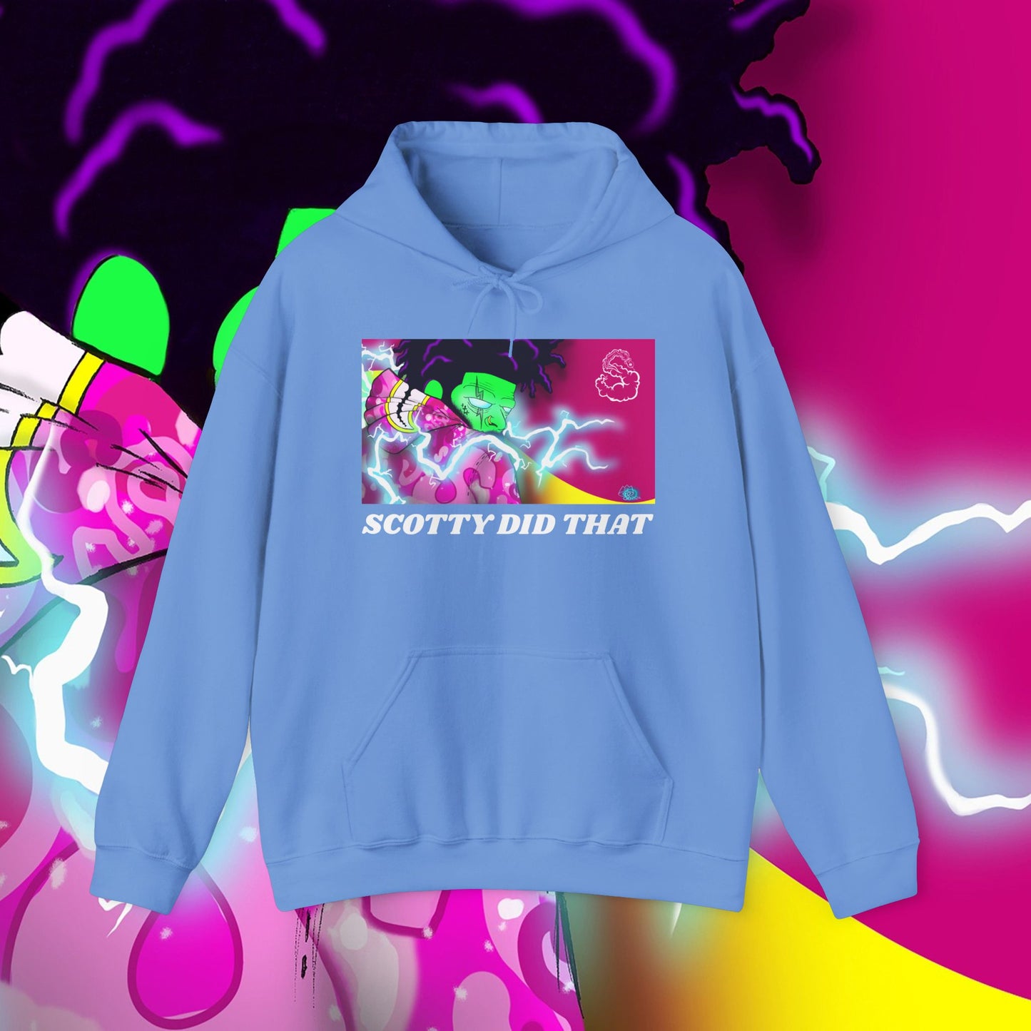 Static Scotty (Heavy) Hooded Sweatshirt