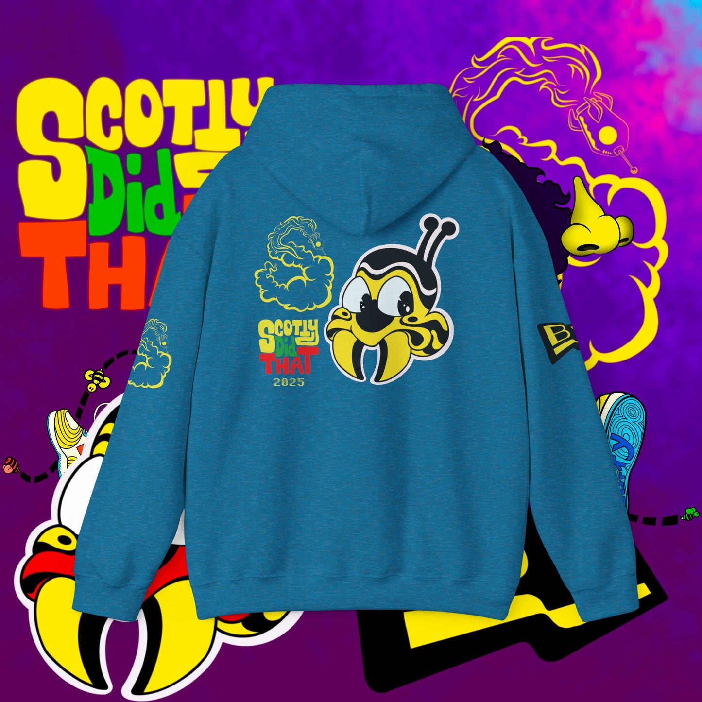 Overcome Yurr Obstacles "Jumpman" Hooded Sweatshirt