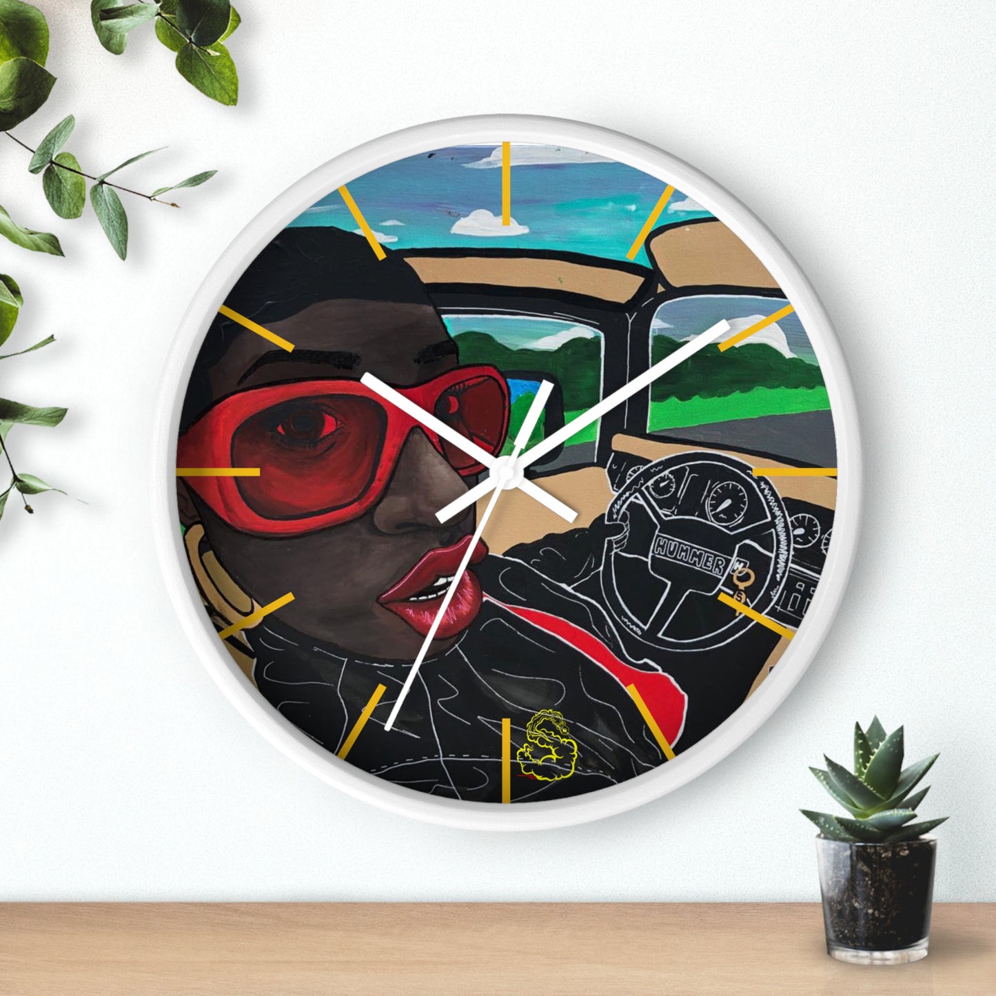 Beep Beep! Missy E. Wall Clock