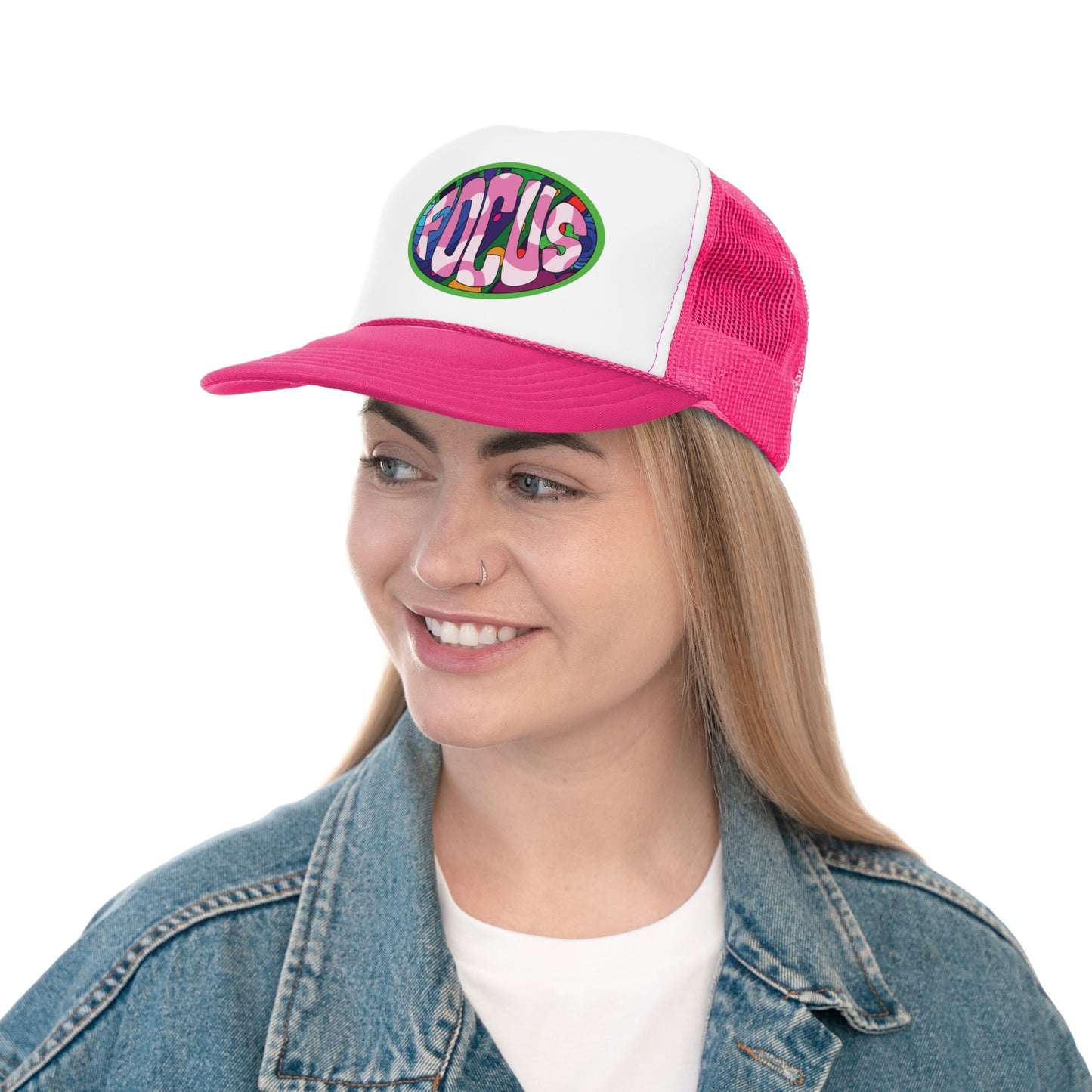 Focus Oval Logo Trucker Cap