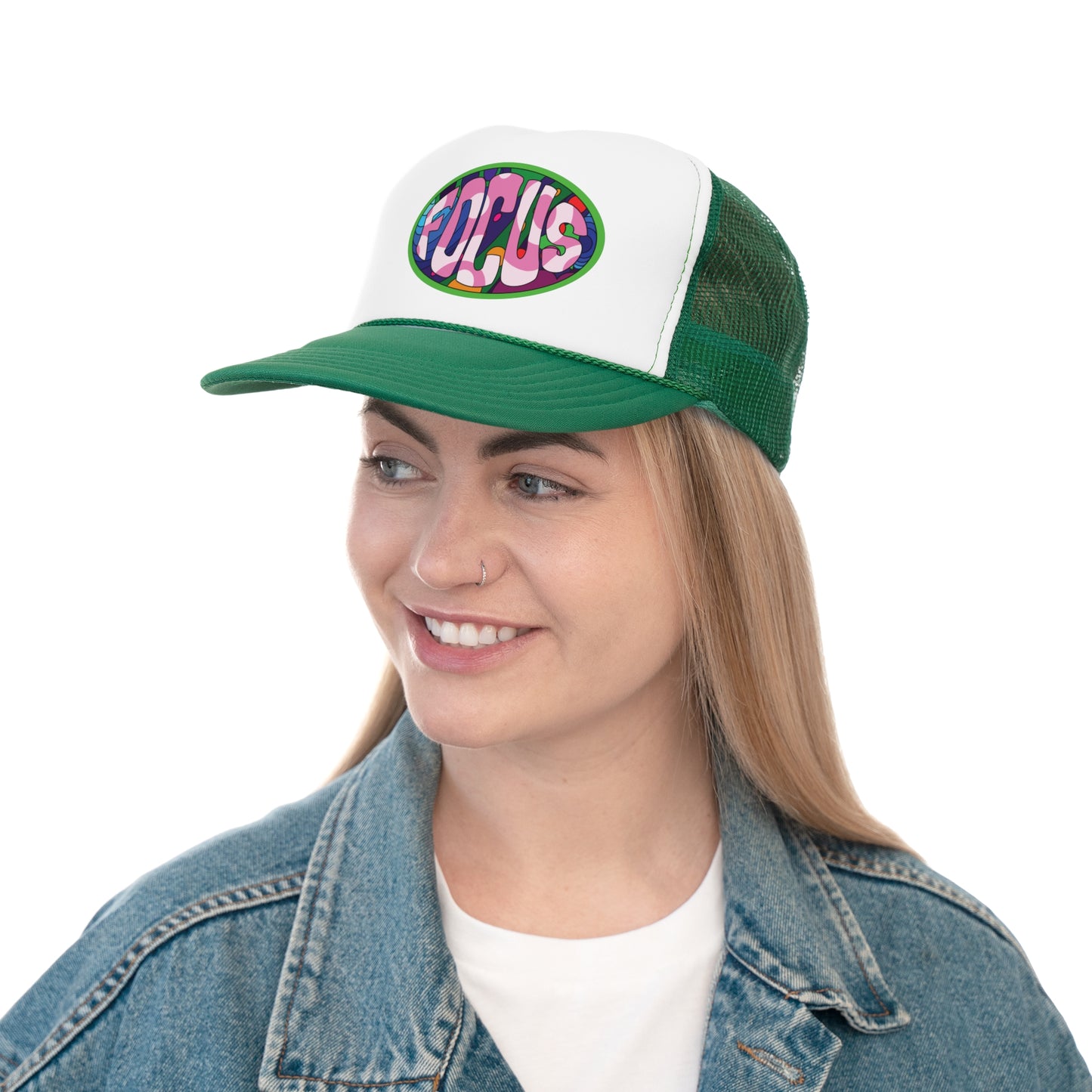 Focus Oval Logo Trucker Cap