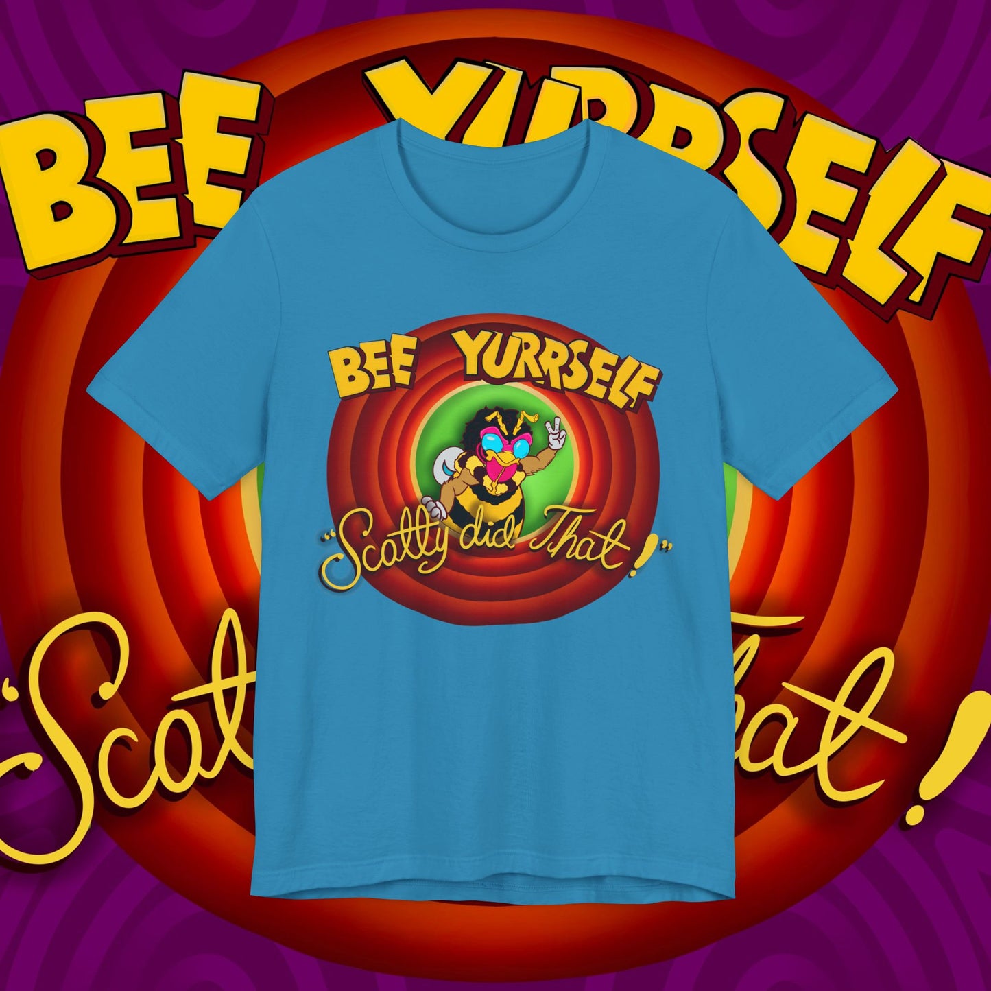 "Bee Looney Tuney" Unisex Short Sleeve Tee