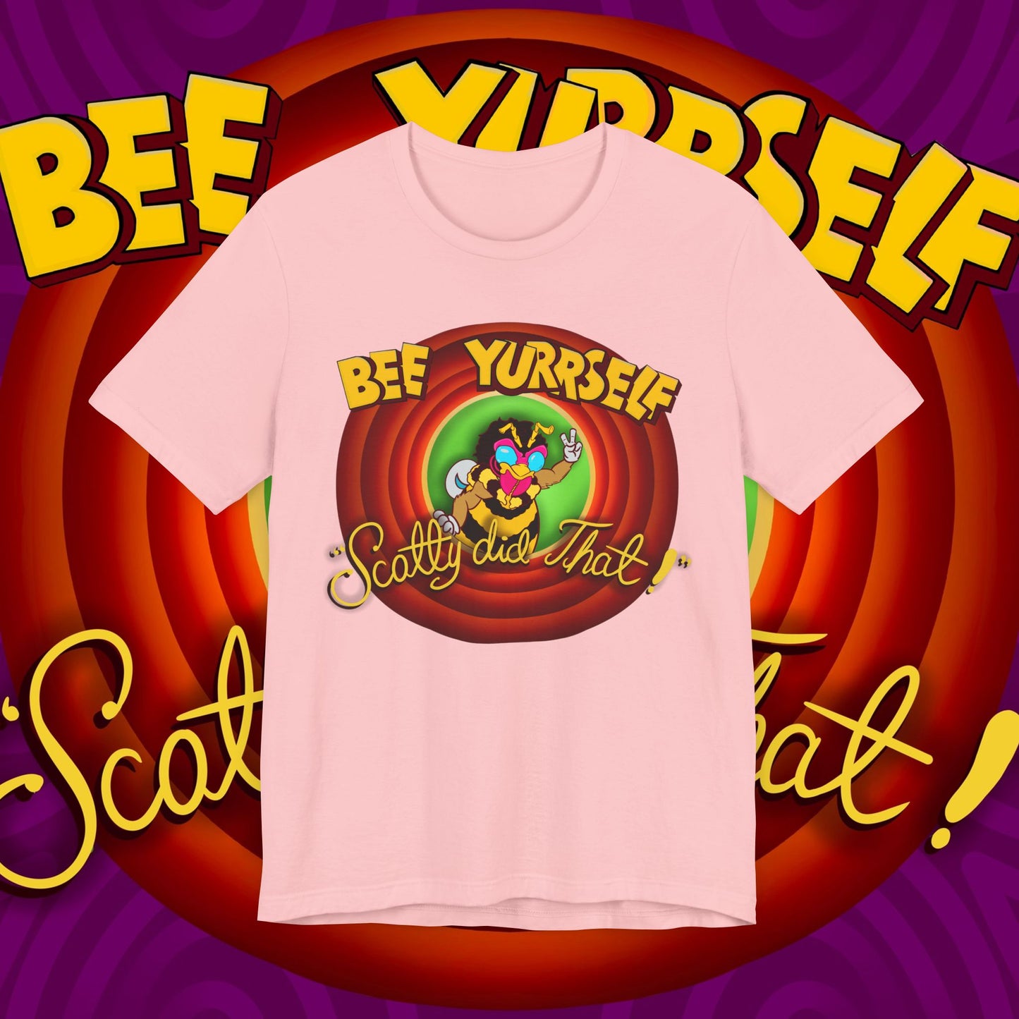 "Bee Looney Tuney" Unisex Short Sleeve Tee