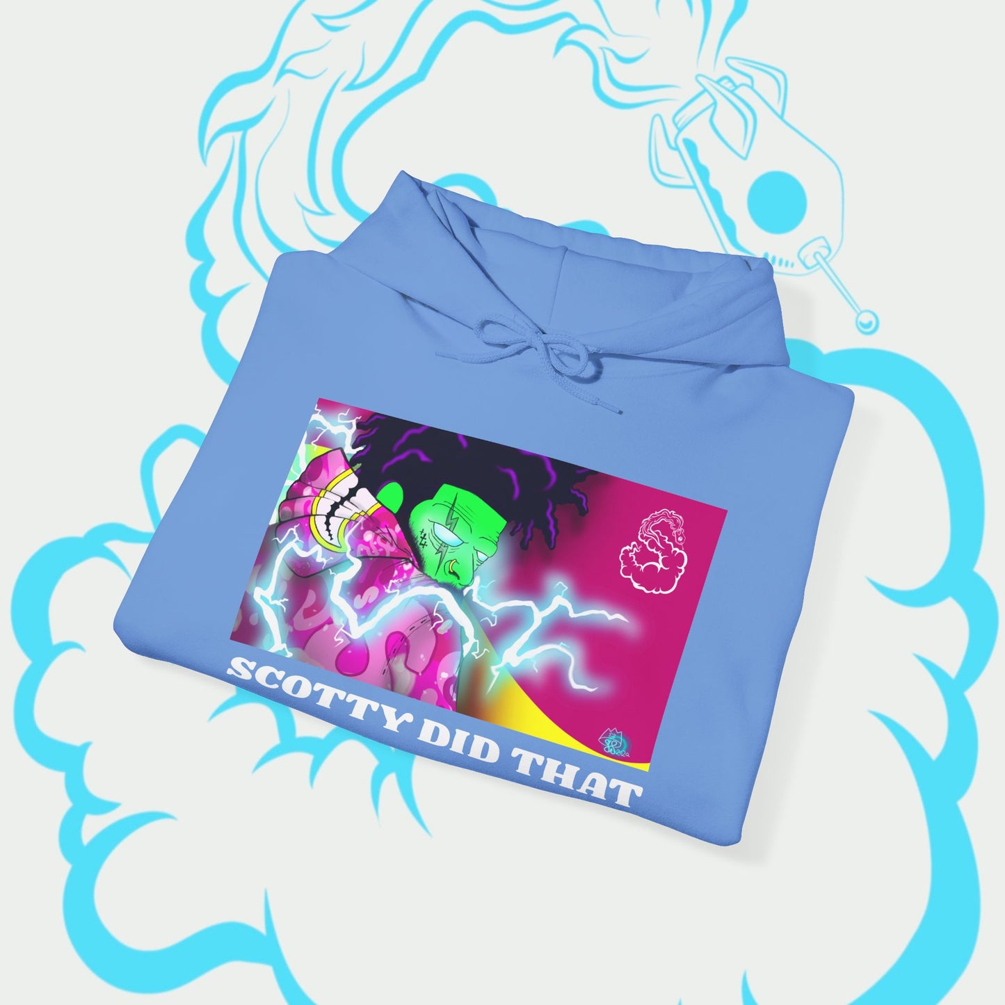 Static Scotty (Heavy) Hooded Sweatshirt