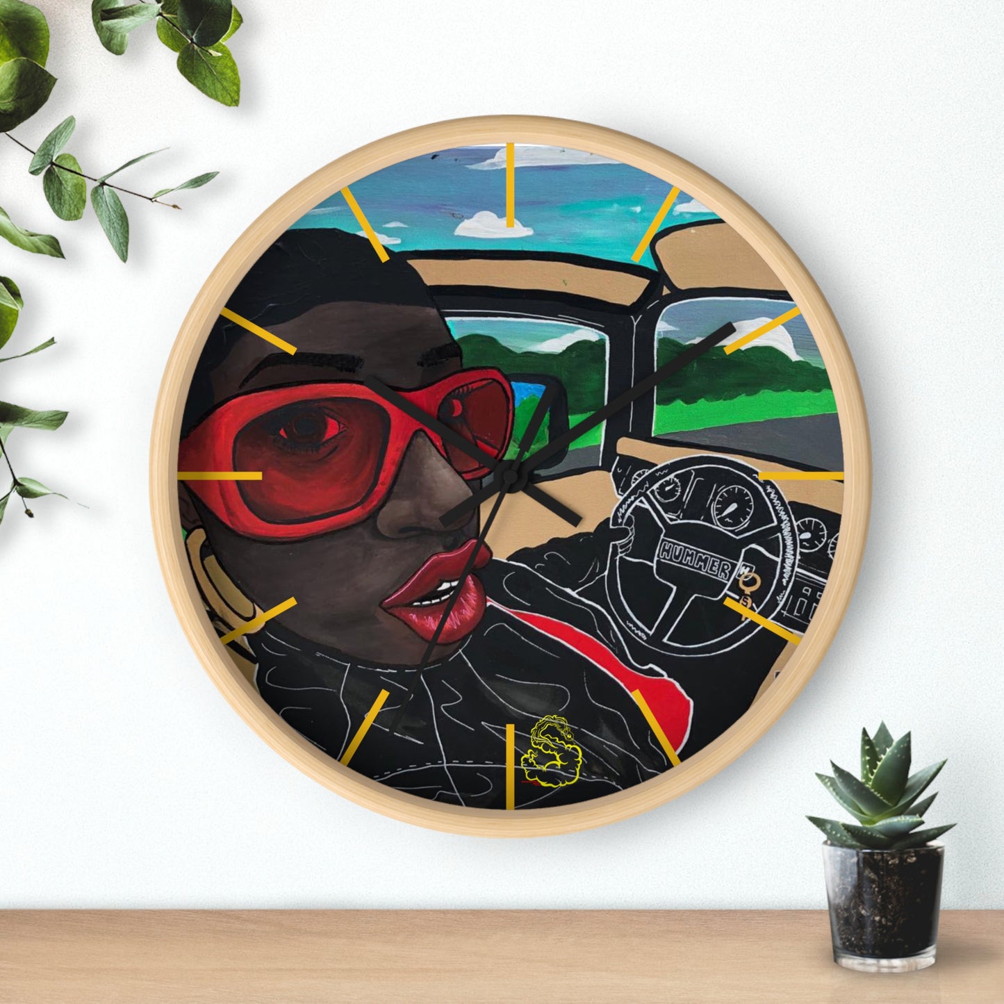 Beep Beep! Missy E. Wall Clock
