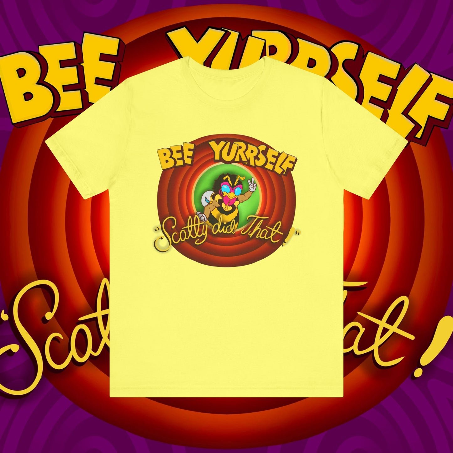 "Bee Looney Tuney" Unisex Short Sleeve Tee