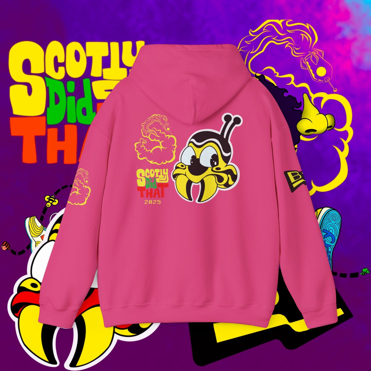 Overcome Yurr Obstacles "Jumpman" Hooded Sweatshirt