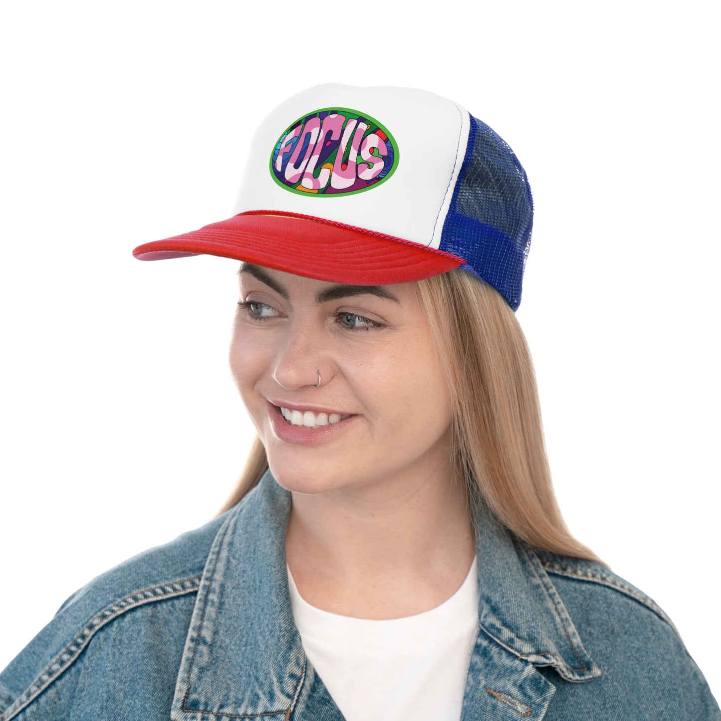 Focus Oval Logo Trucker Cap