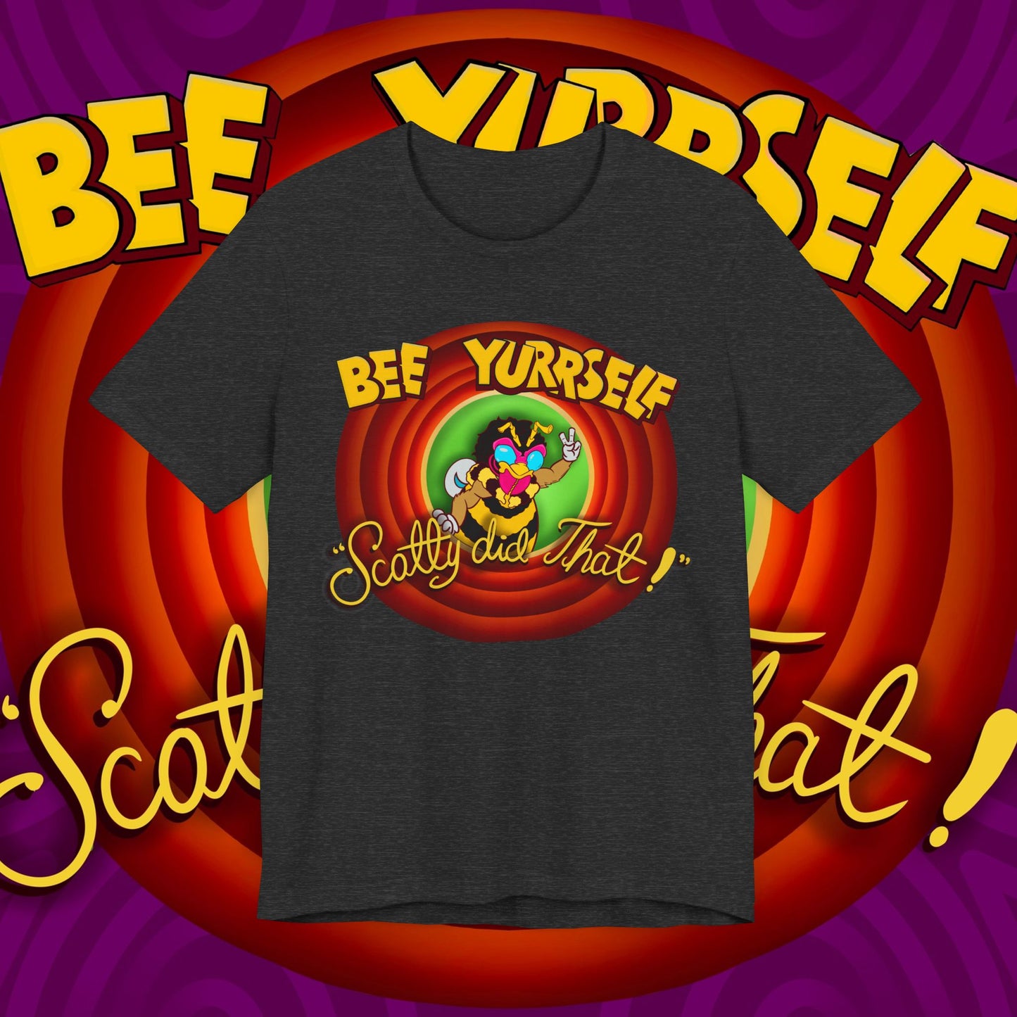 "Bee Looney Tuney" Unisex Short Sleeve Tee