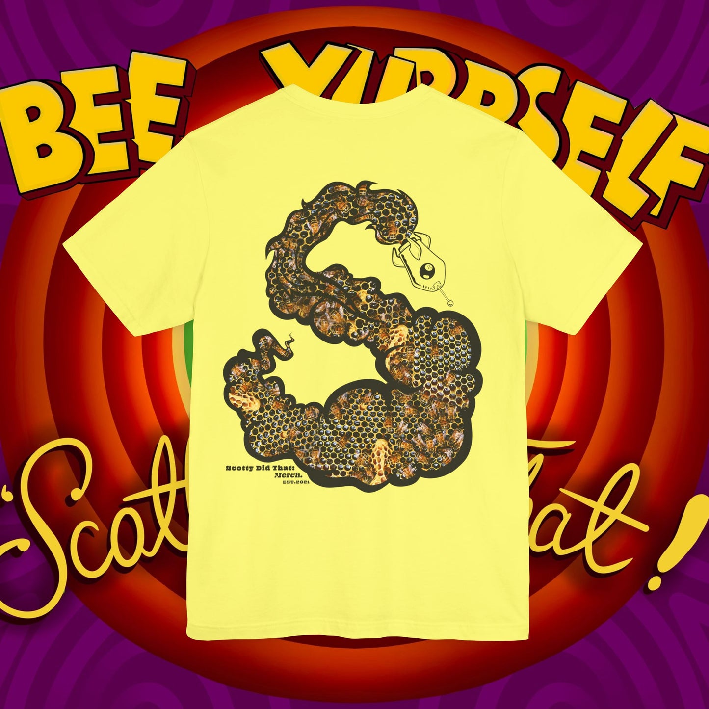 "Bee Looney Tuney" Unisex Short Sleeve Tee