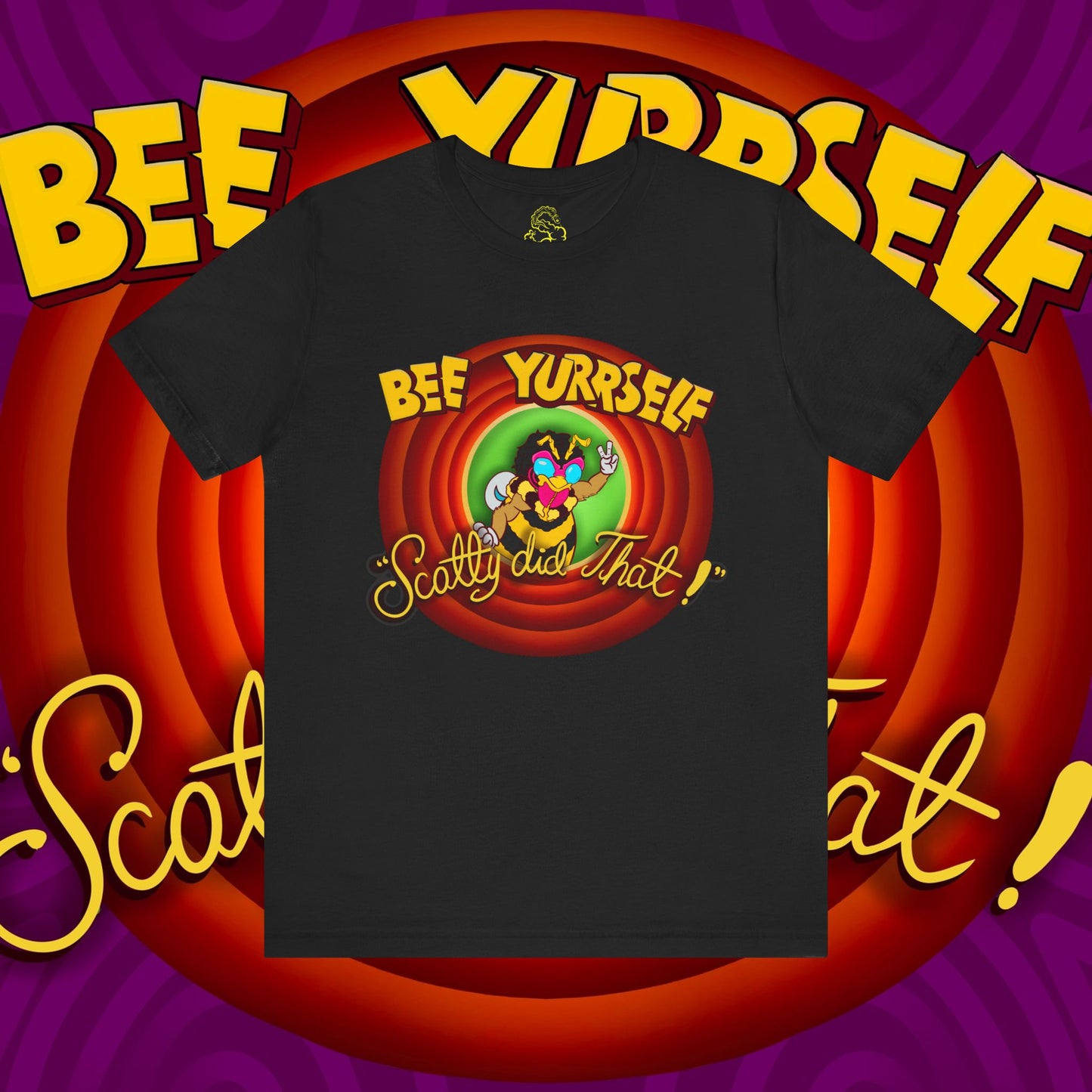 "Bee Looney Tuney" Unisex Short Sleeve Tee