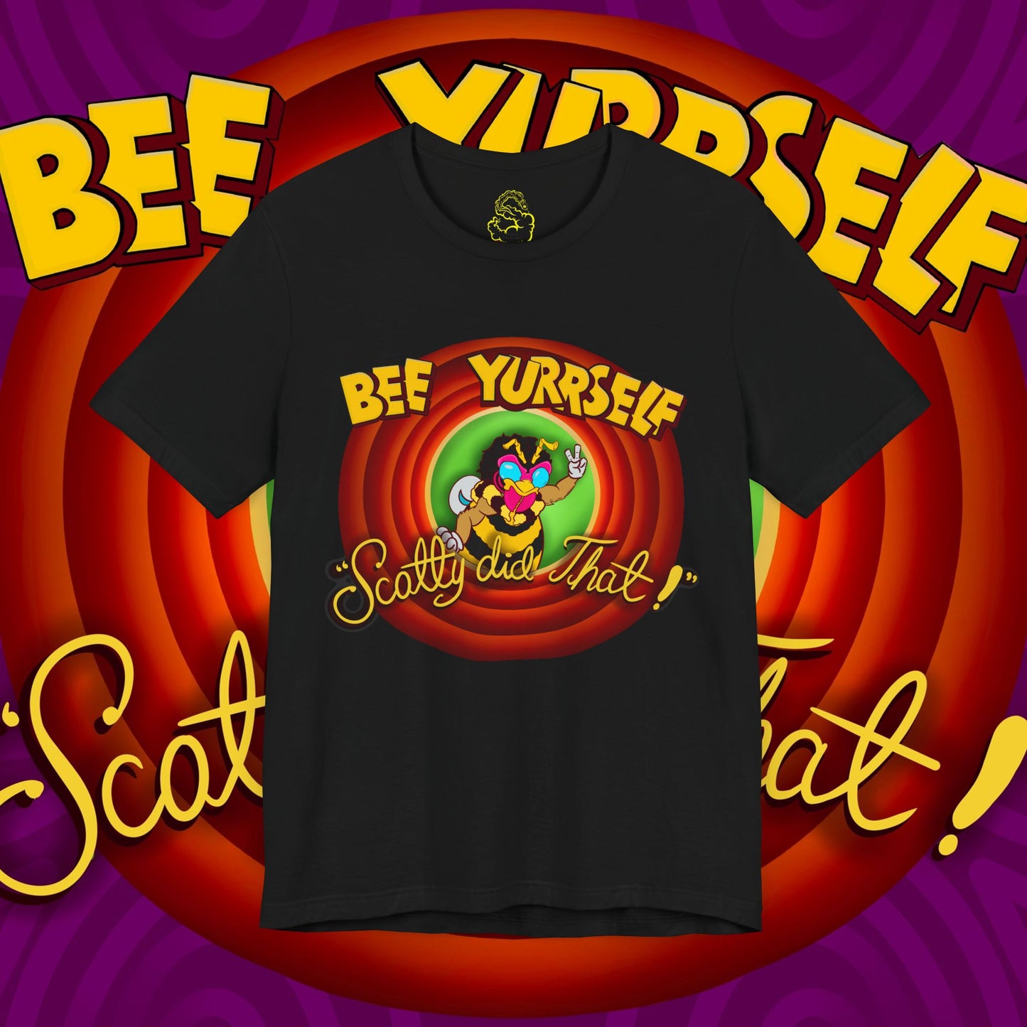 "Bee Looney Tuney" Unisex Short Sleeve Tee