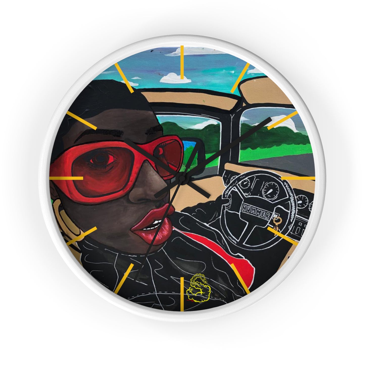 Beep Beep! Missy E. Wall Clock