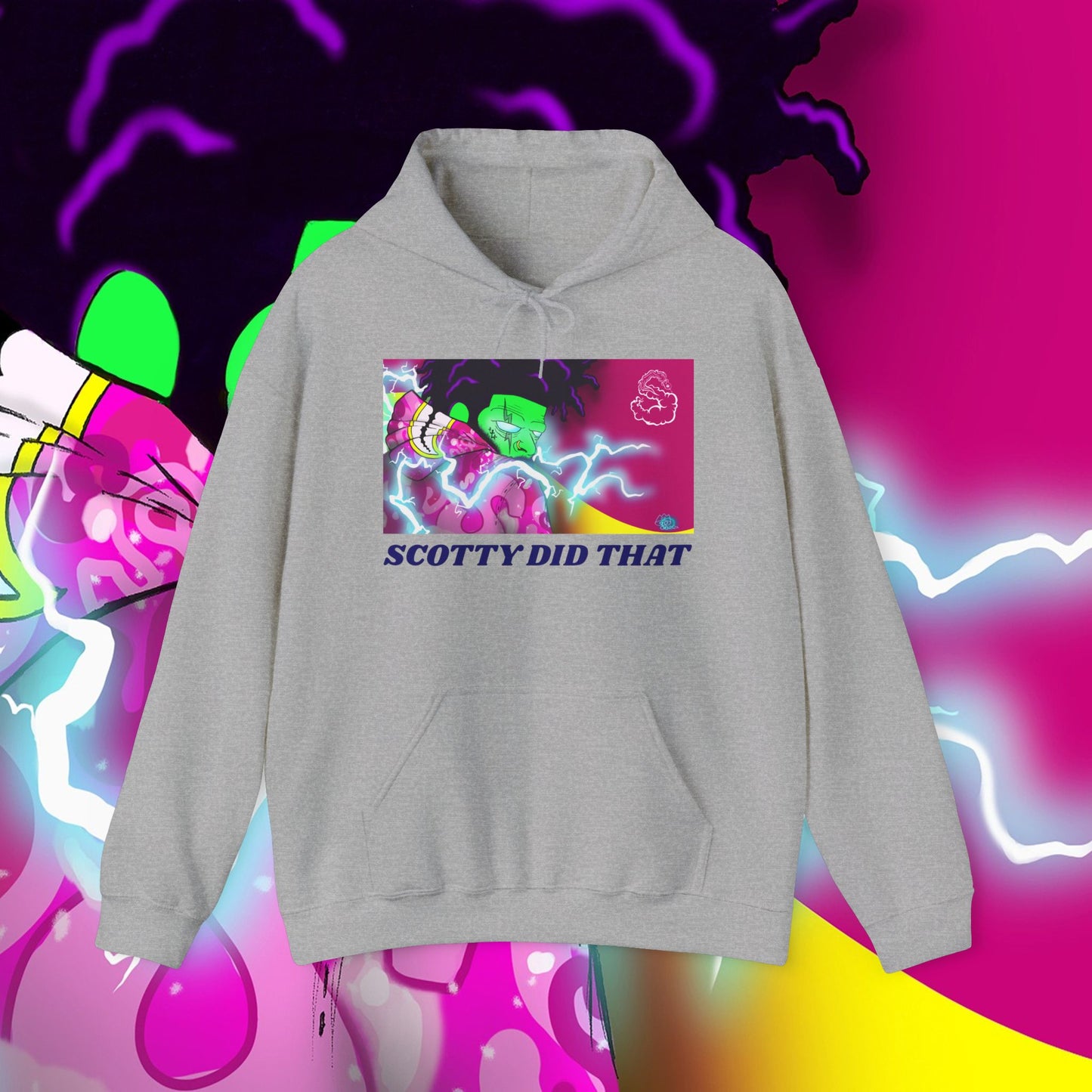 Static Scotty (Heavy) Hooded Sweatshirt