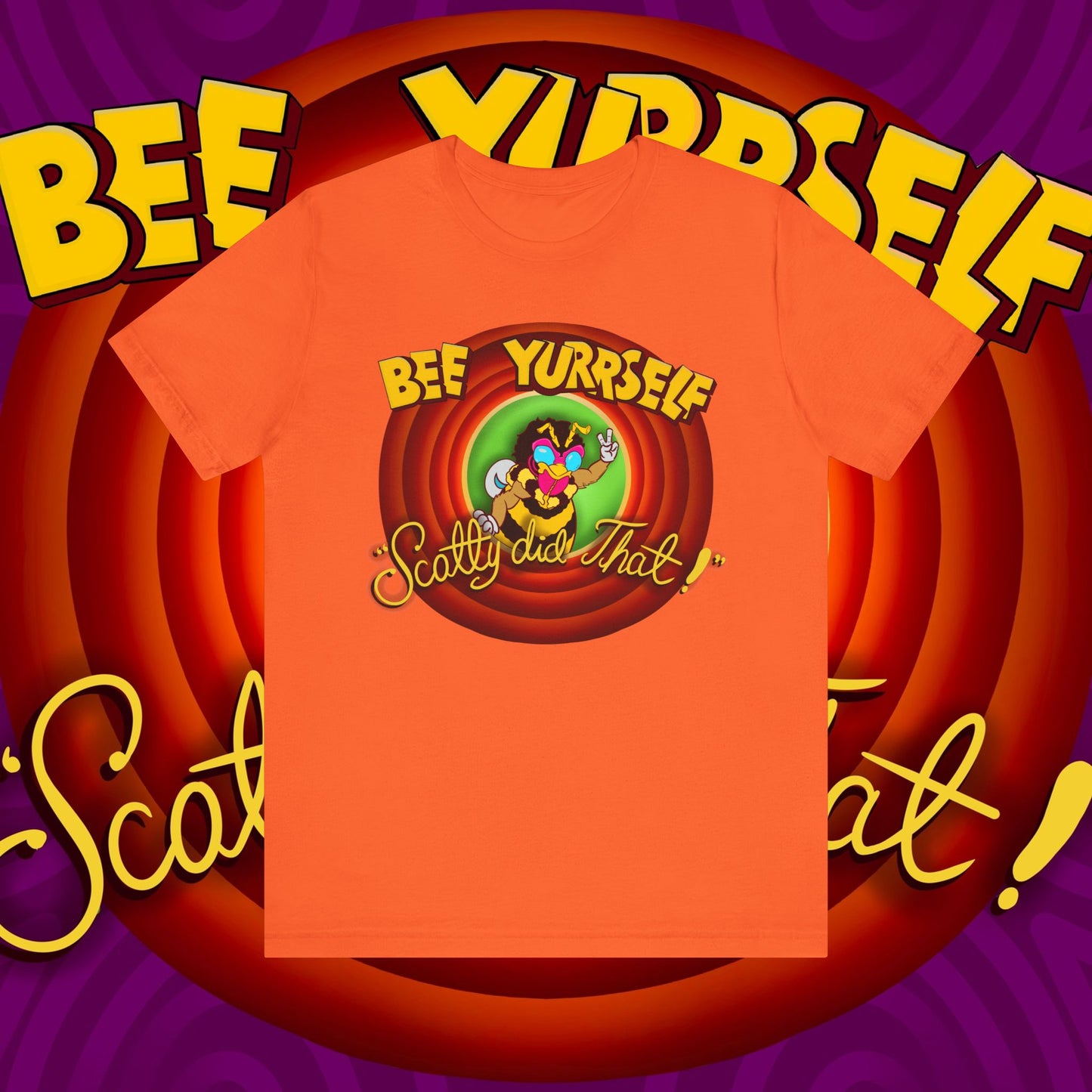 "Bee Looney Tuney" Unisex Short Sleeve Tee