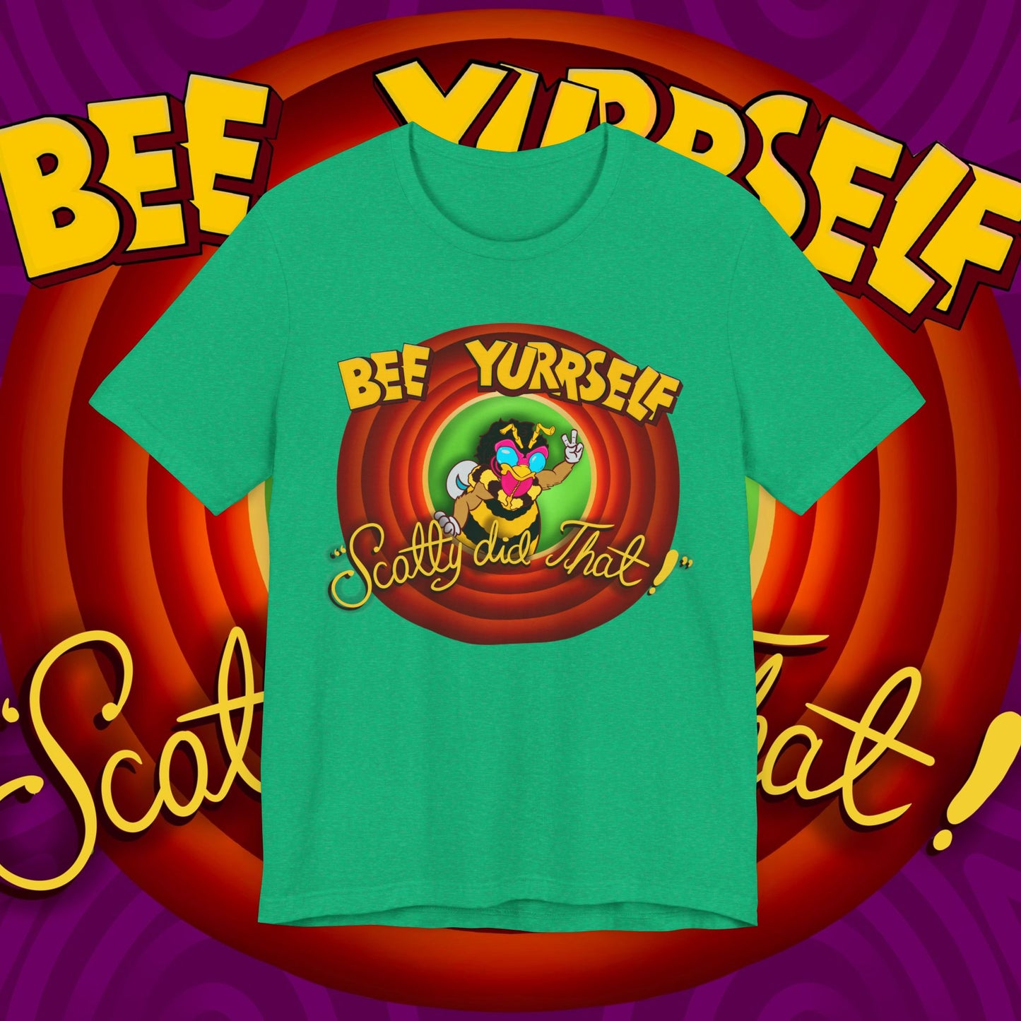 "Bee Looney Tuney" Unisex Short Sleeve Tee