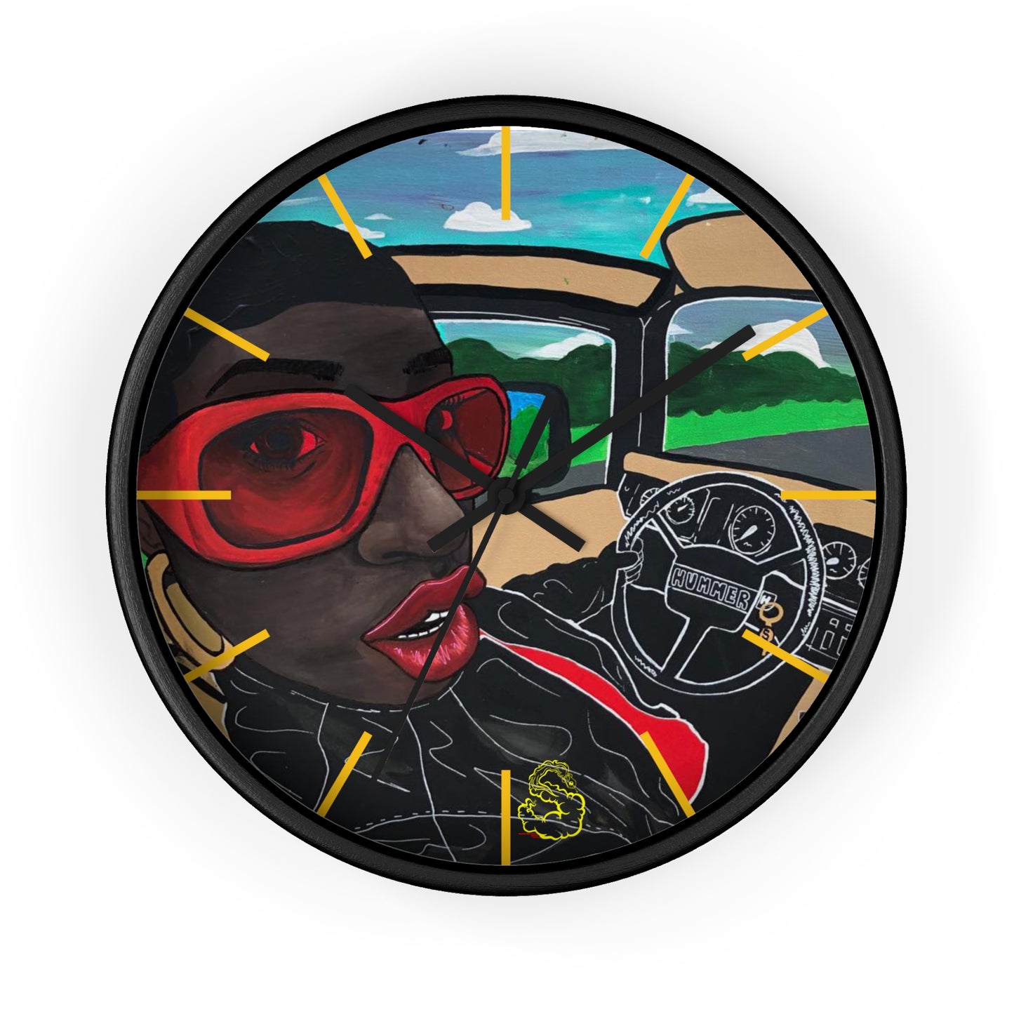 Beep Beep! Missy E. Wall Clock