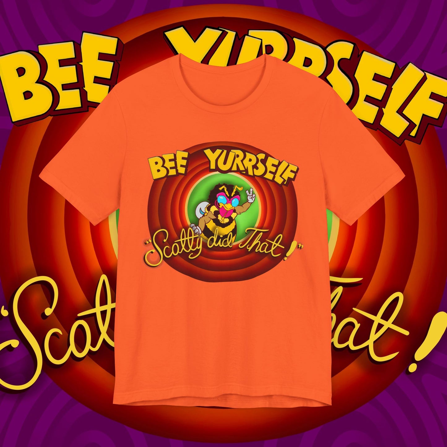 "Bee Looney Tuney" Unisex Short Sleeve Tee