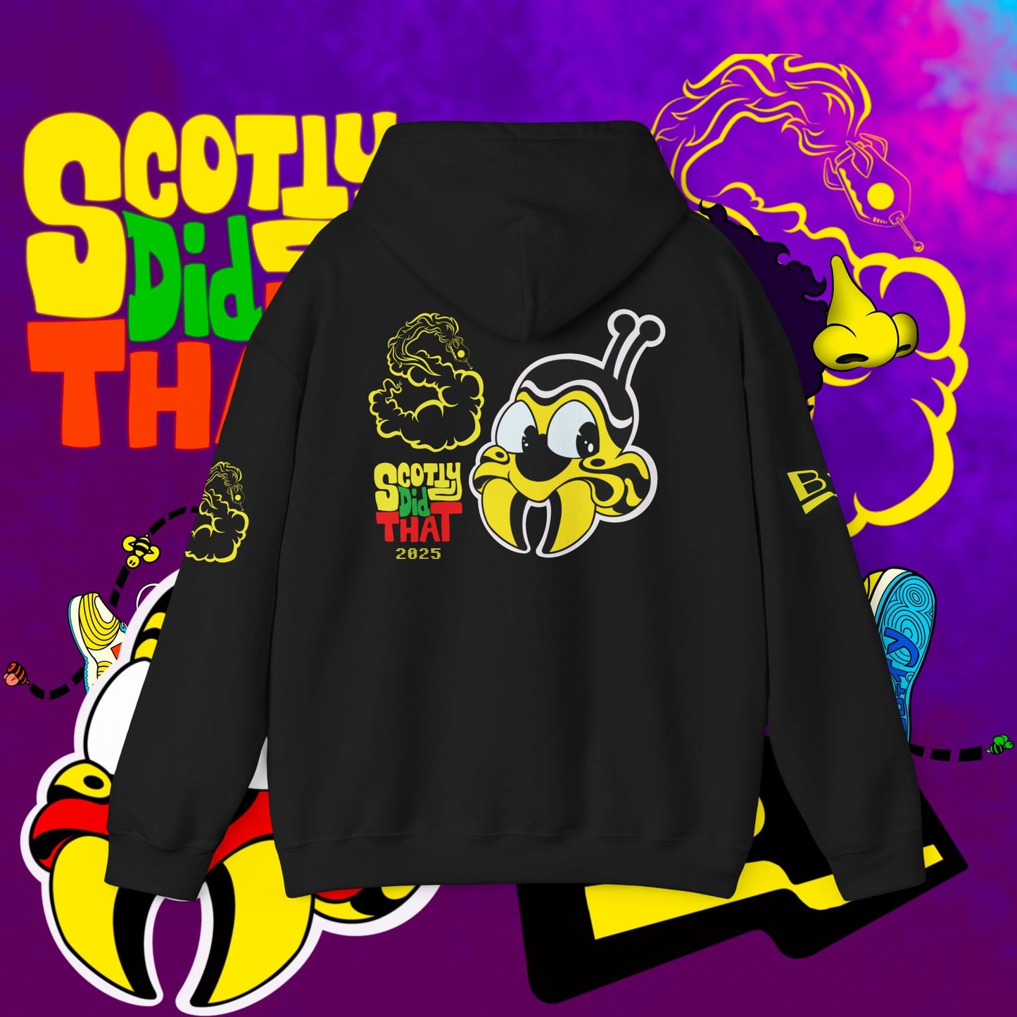 Overcome Yurr Obstacles "Jumpman" Hooded Sweatshirt
